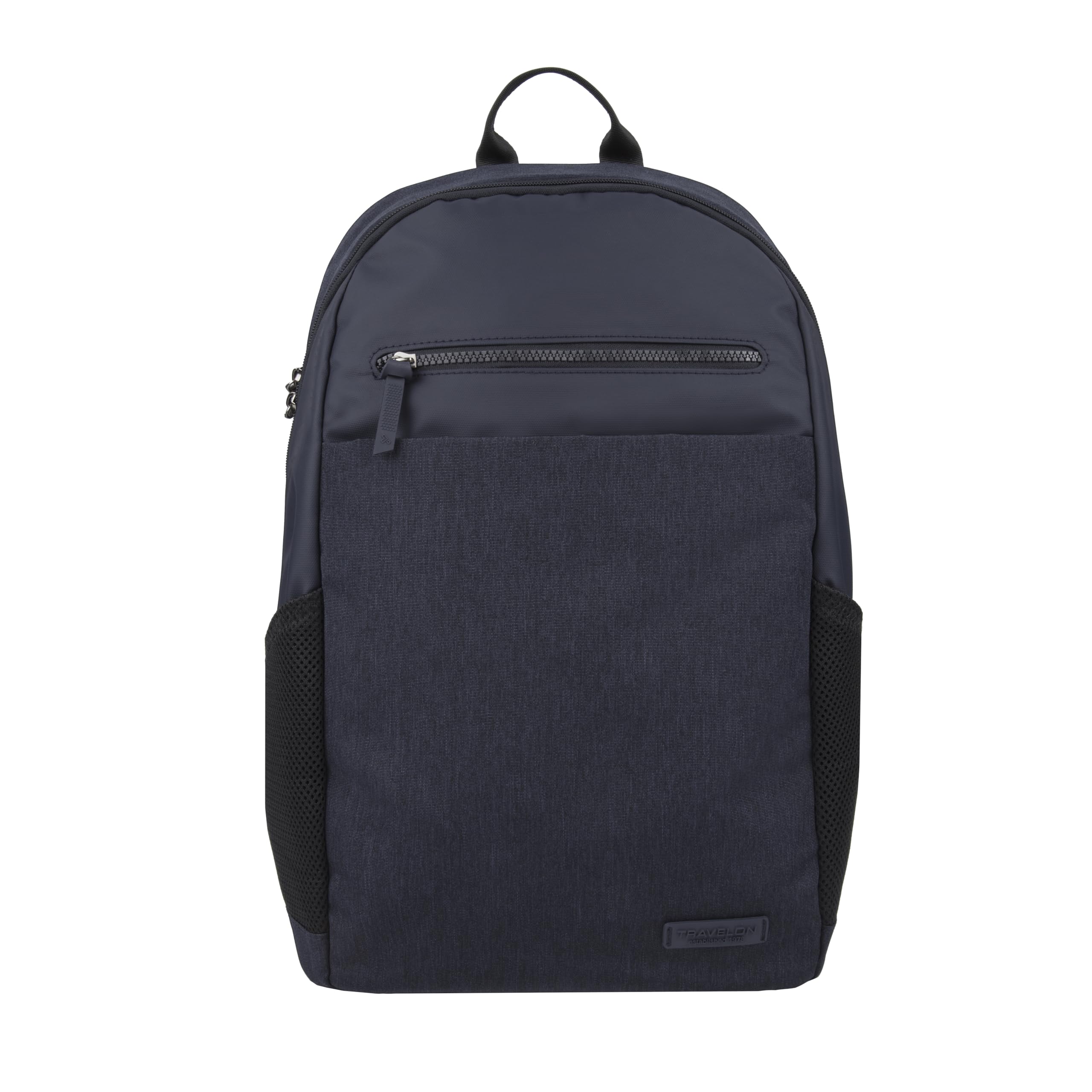 Travelon Anti-theft Metro Backpack, Navy, 11.75 x 17.5 x 5