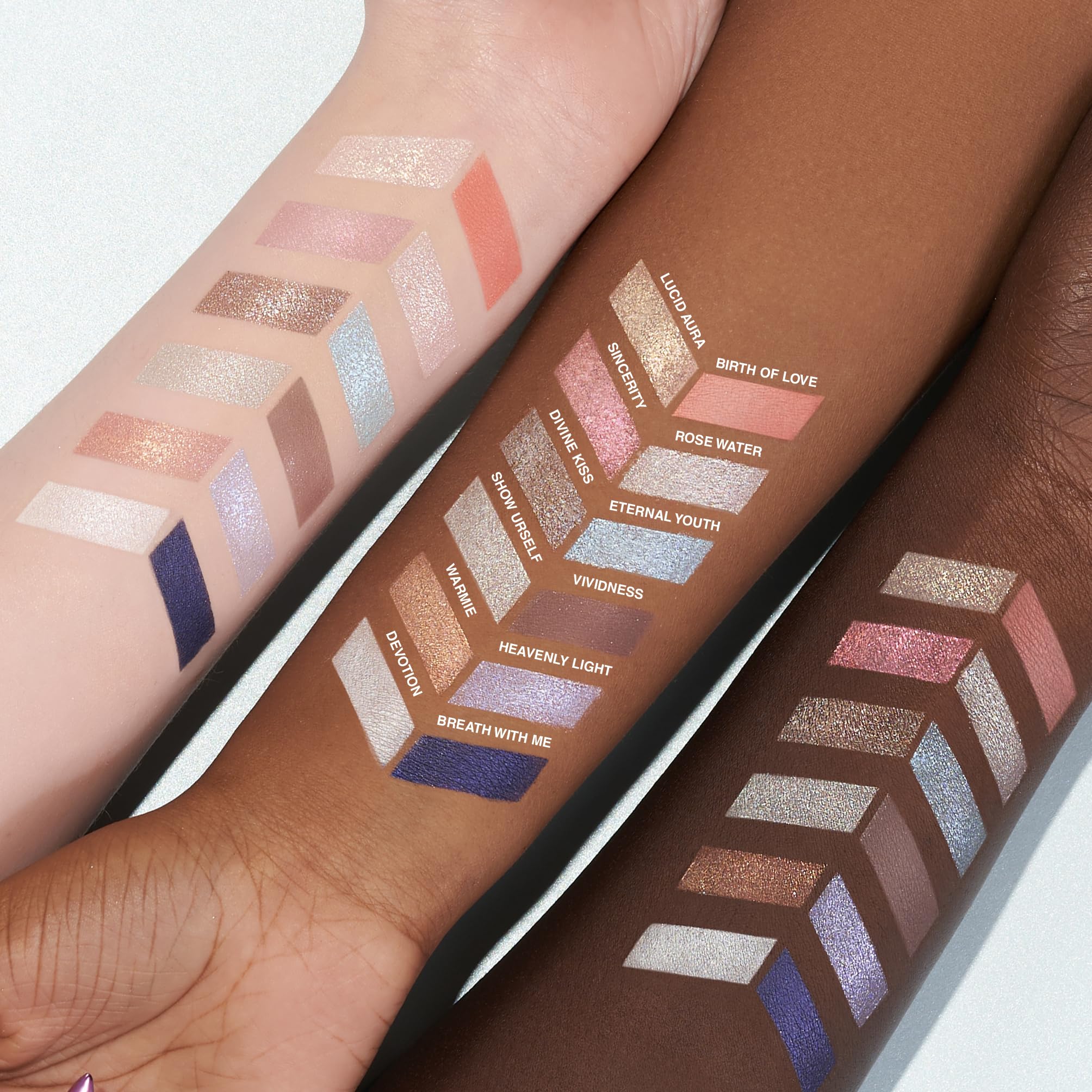 SELESTIA BEAUTY Makeup Eyeshadow Palette Mother of Lights - 12 Blendable Shades with Matte and Shimmer Finishes - High Pigmented Eye Shadow Palette, 0.47 Oz