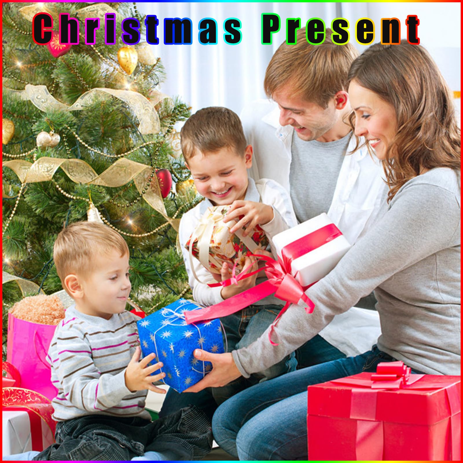 VABX-Purple 12 Colors Flash Led Light up Gloves for Boys Girls Birthday Cool Gifts Easter Halloween Christmas Rave Party Kids 4-12 Teens Adults (Medium)