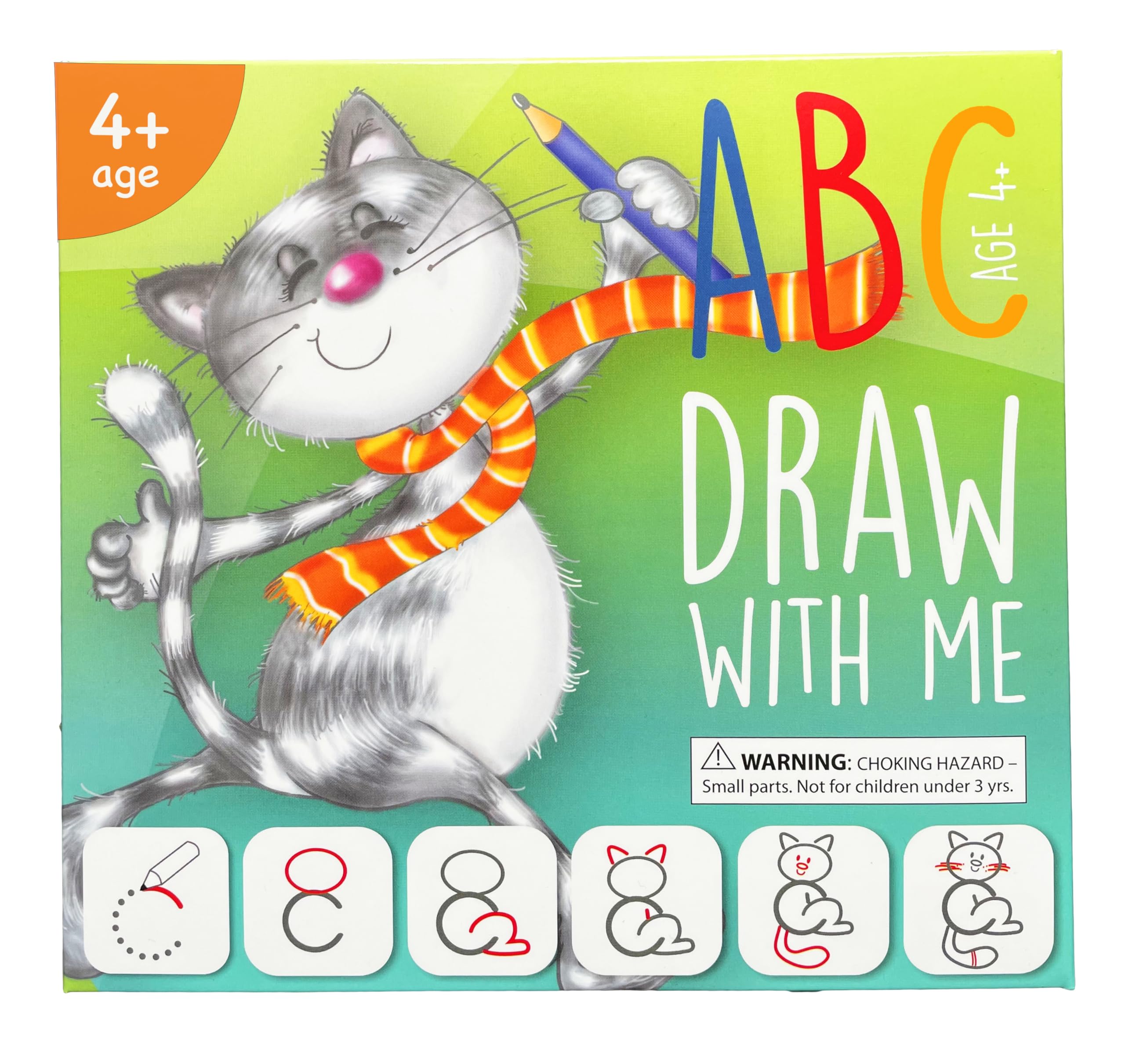 Drawing with Alphabet Learning Letters Tracing ABC Handwriting Toys Set Educational Game Birthday Gift for Preschool Activities Girl Boy 3-6 Years Old Kids