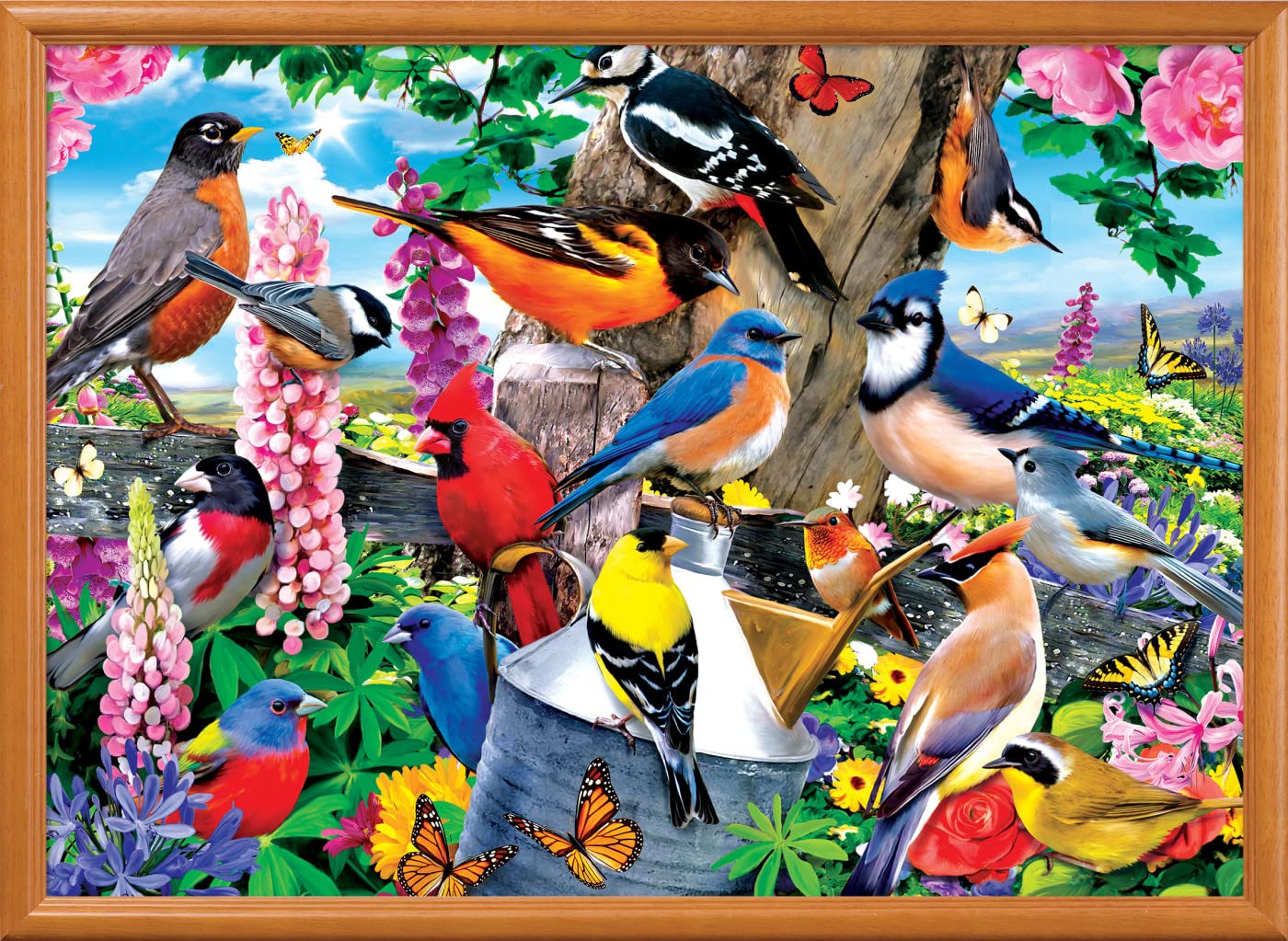 MasterPieces 1000 Piece Jigsaw Puzzle for Adults, Family, Or Youth - Spring Gathering - 19.25"x26.75"