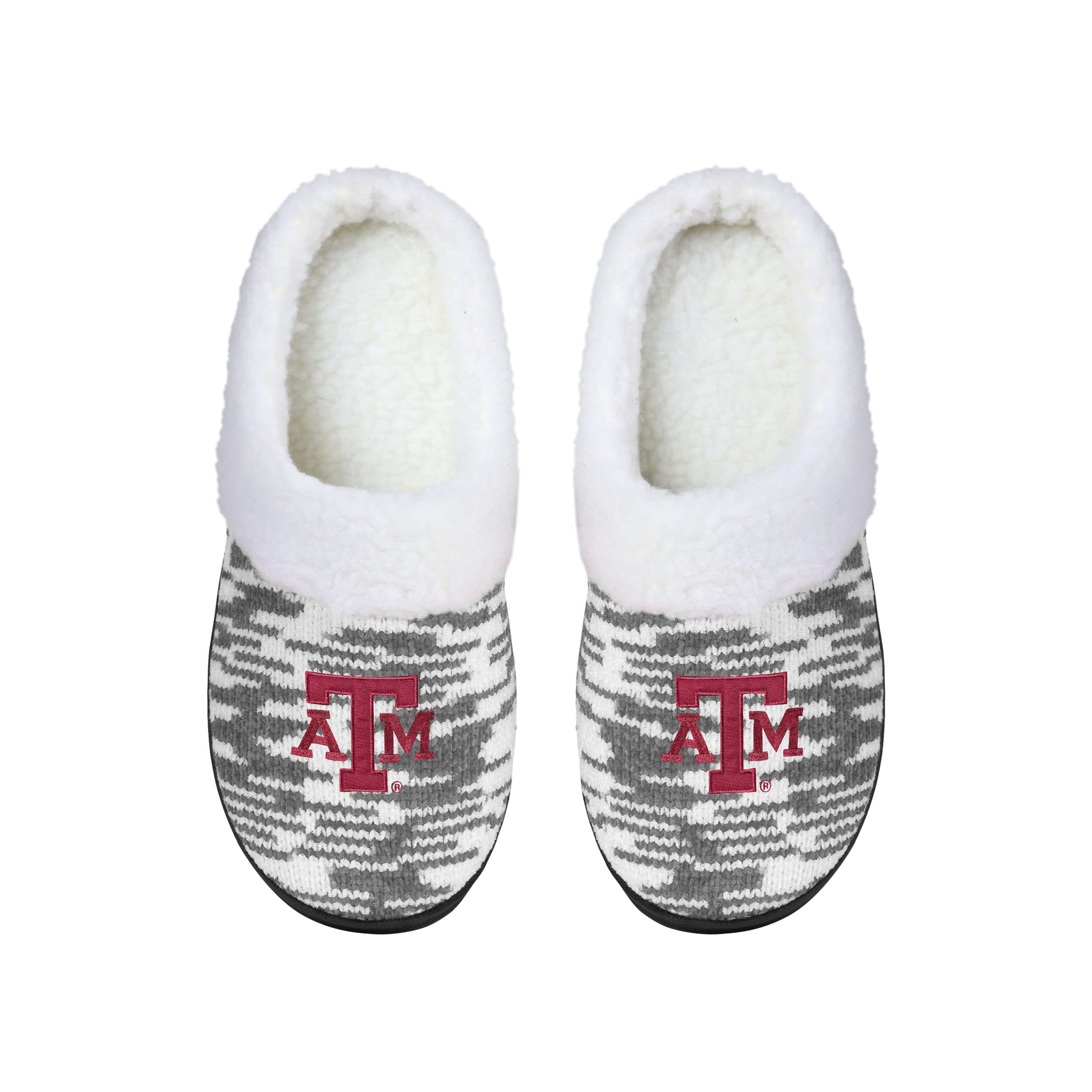 FOCO Texas A&M Aggies Sherpa Lined Colorblend Cup Sole - Womens Medium