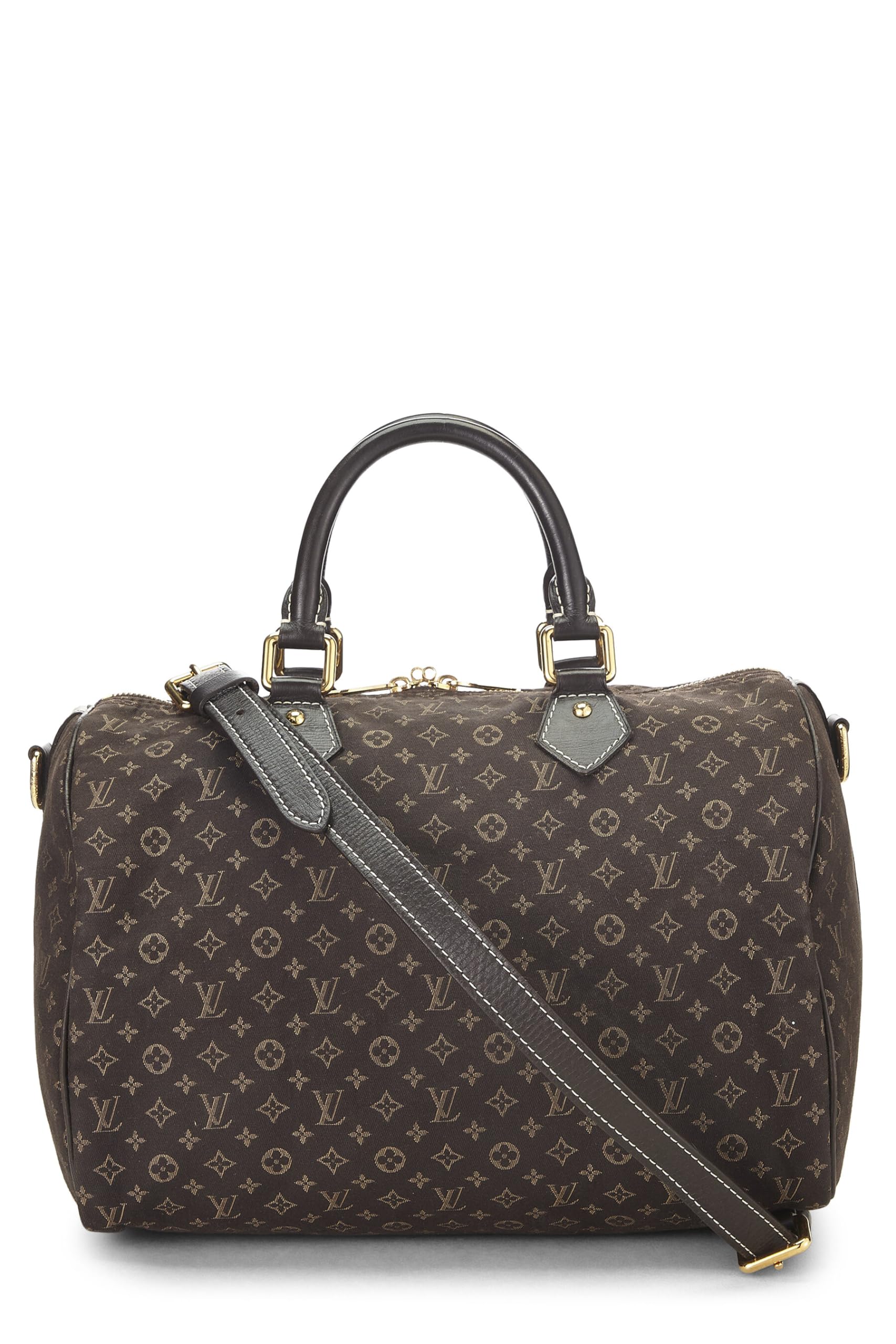 Louis Vuitton, Pre-Loved Brown Monogram Idylle Canvas Speedy Bandouliere 30, Brown