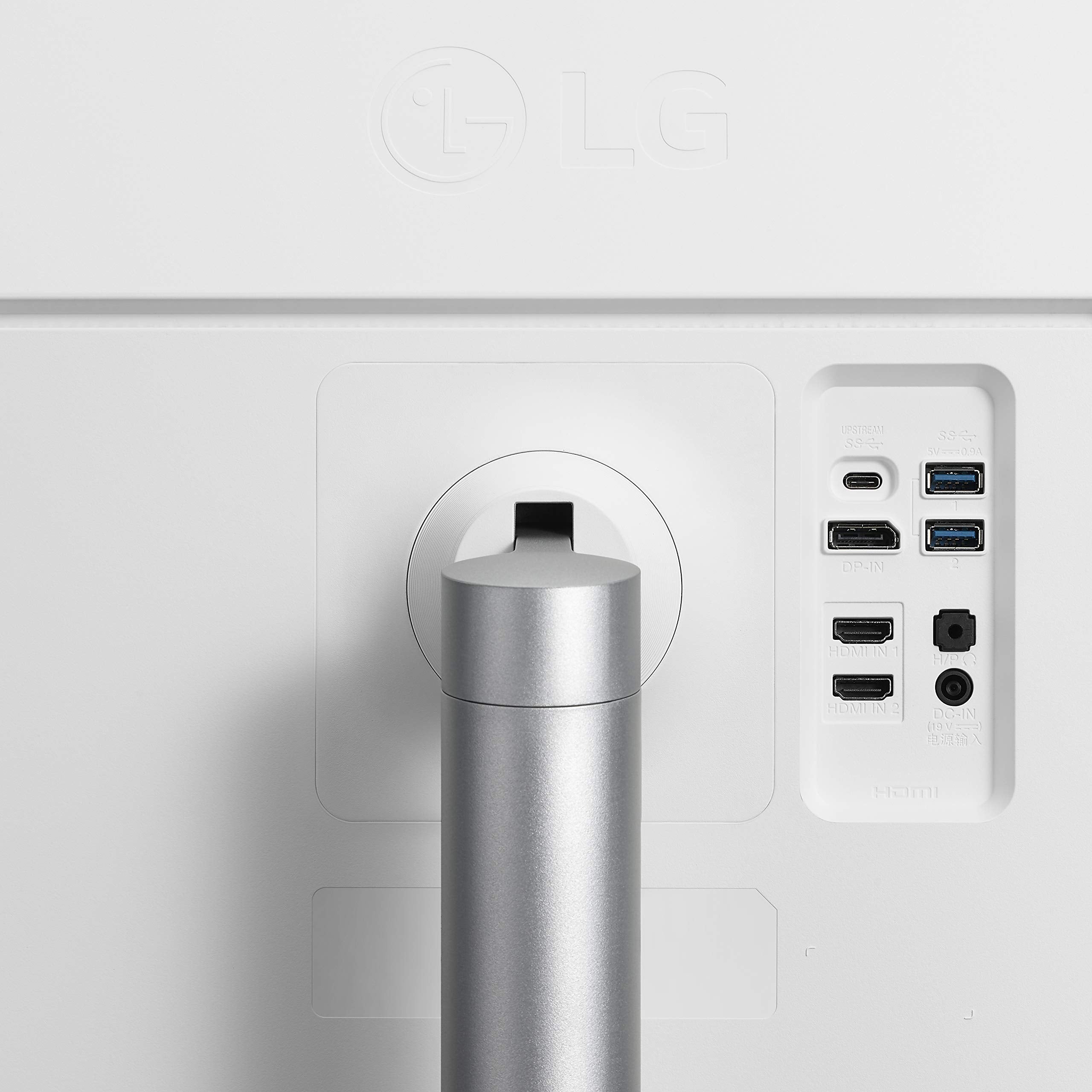 LG 27UL850-W 27 Inch UltraFine (3840 x 2160) IPS Display with VESA DisplayHDR 400 and USB Type-C Connectivity, White