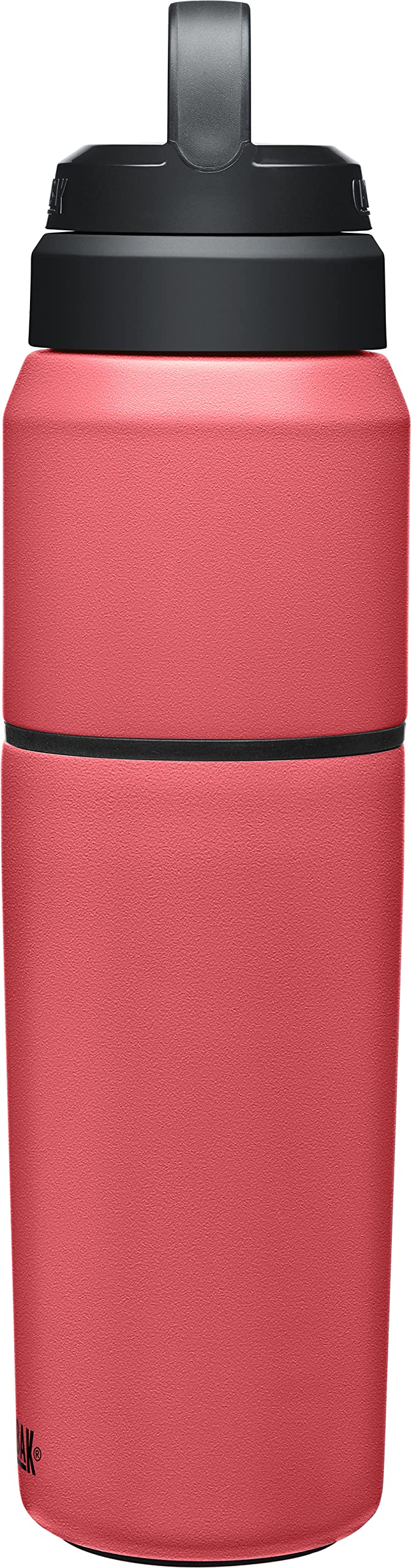 CamelBak MultiBev Water Bottle & Travel Cup – Vacuum Insulated Stainless Steel - Wild Strawberry - 22oz Bottle & 16oz Cup