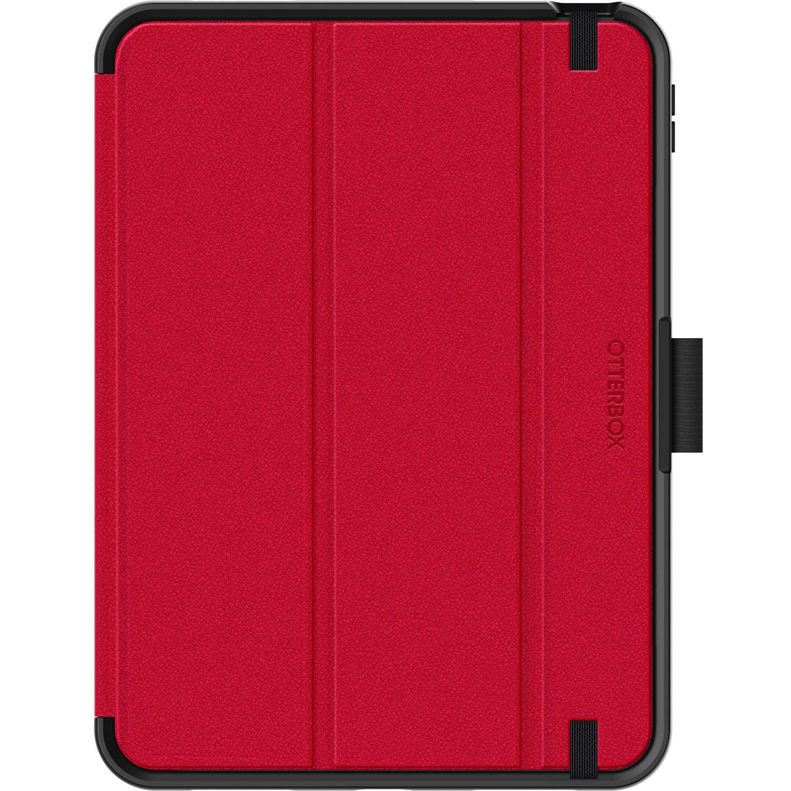 OtterBox SYMMETRY FOLIO SERIES case for iPad 10th Gen (ONLY) - RUBY SKY (Red), Ultra-sleek design, Multiple Viewing Positions, Magnetic Sleep/Wake Cover