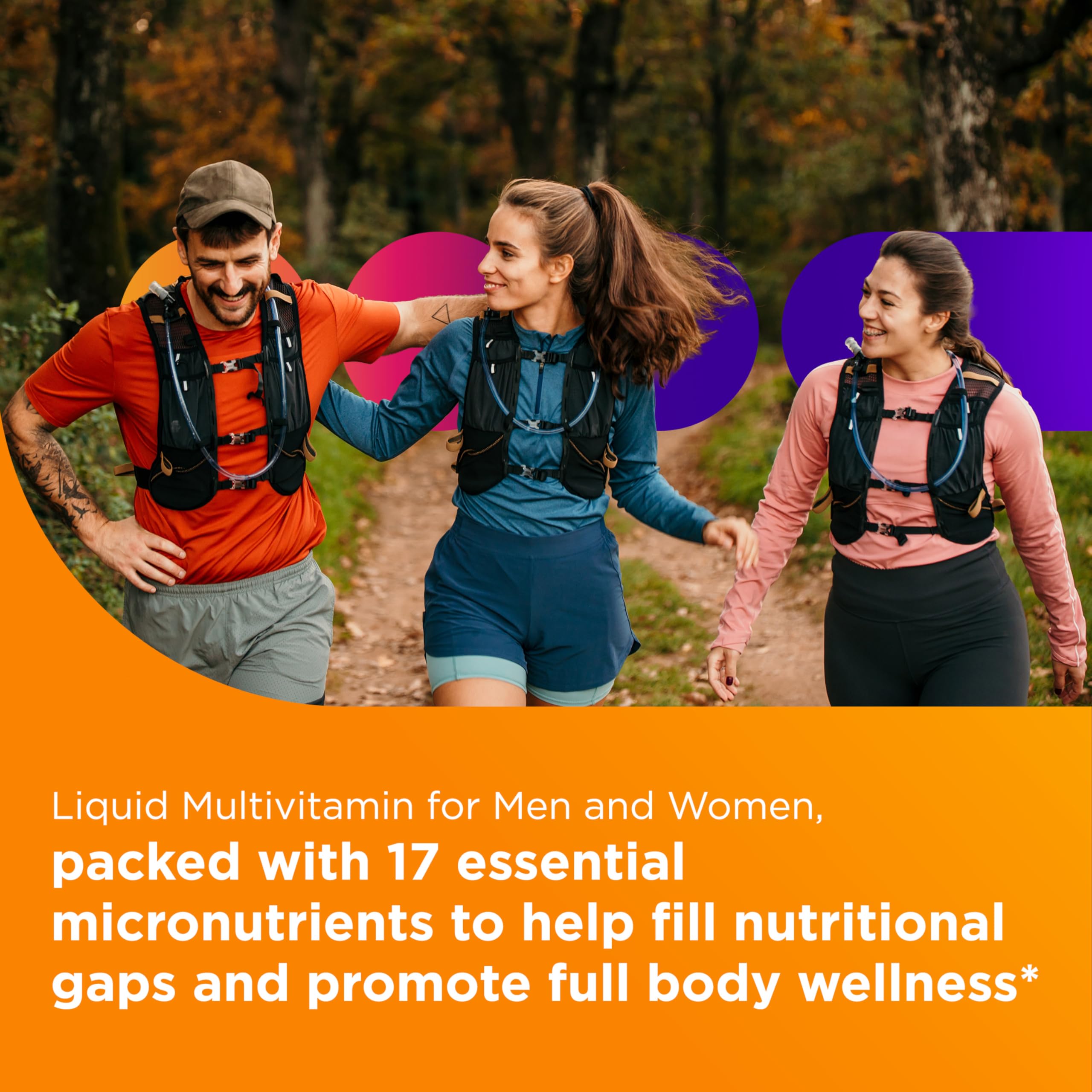 Centrum Liquid Multivitamin for Adults, Multivitamin/Multimineral Supplement with B Vitamins and Antioxidants, Citrus Flavor - 8 Fl Oz