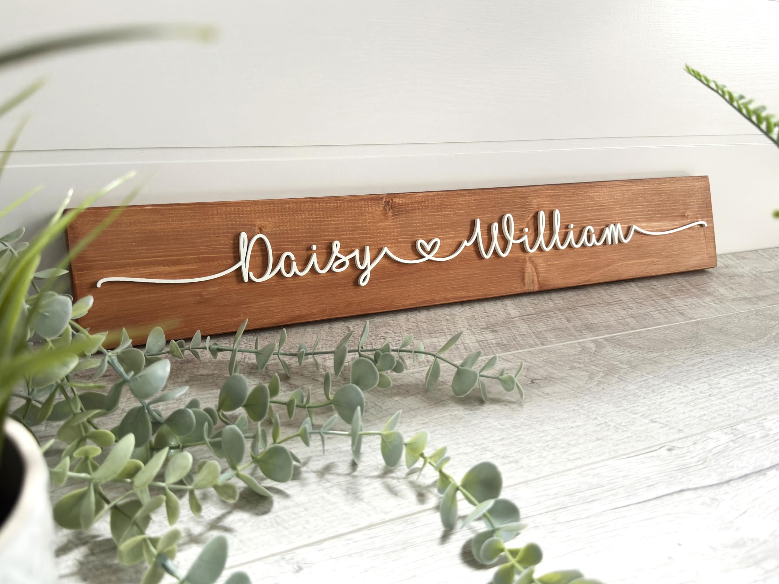 Personalized Valentines Day Gift, Wedding Gift, Couples Gift, Custom Name Sign, Lovers sign, Boyfriend Girlfriend Gift