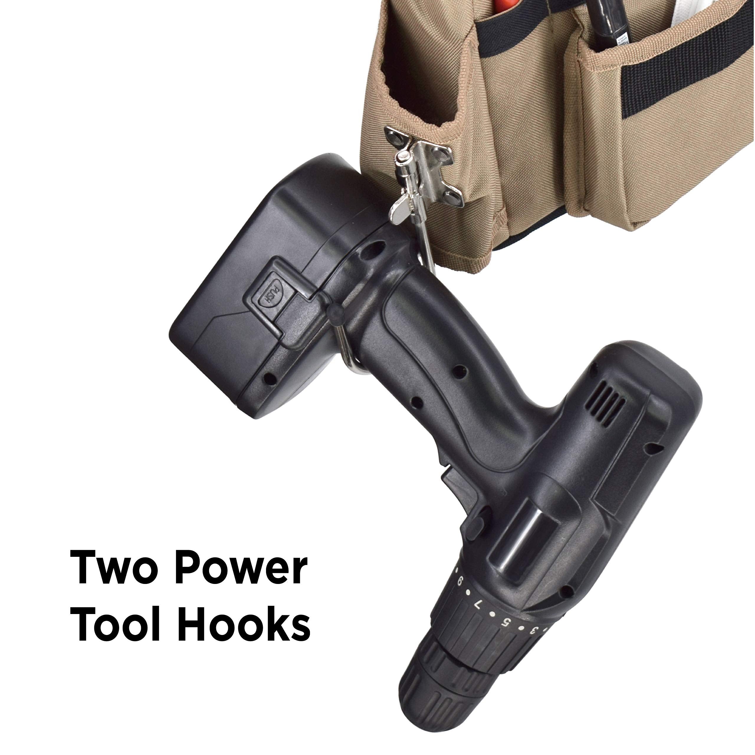 JACKSON PALMER Professional Tool Belt - Comfort Rig Tan & Black