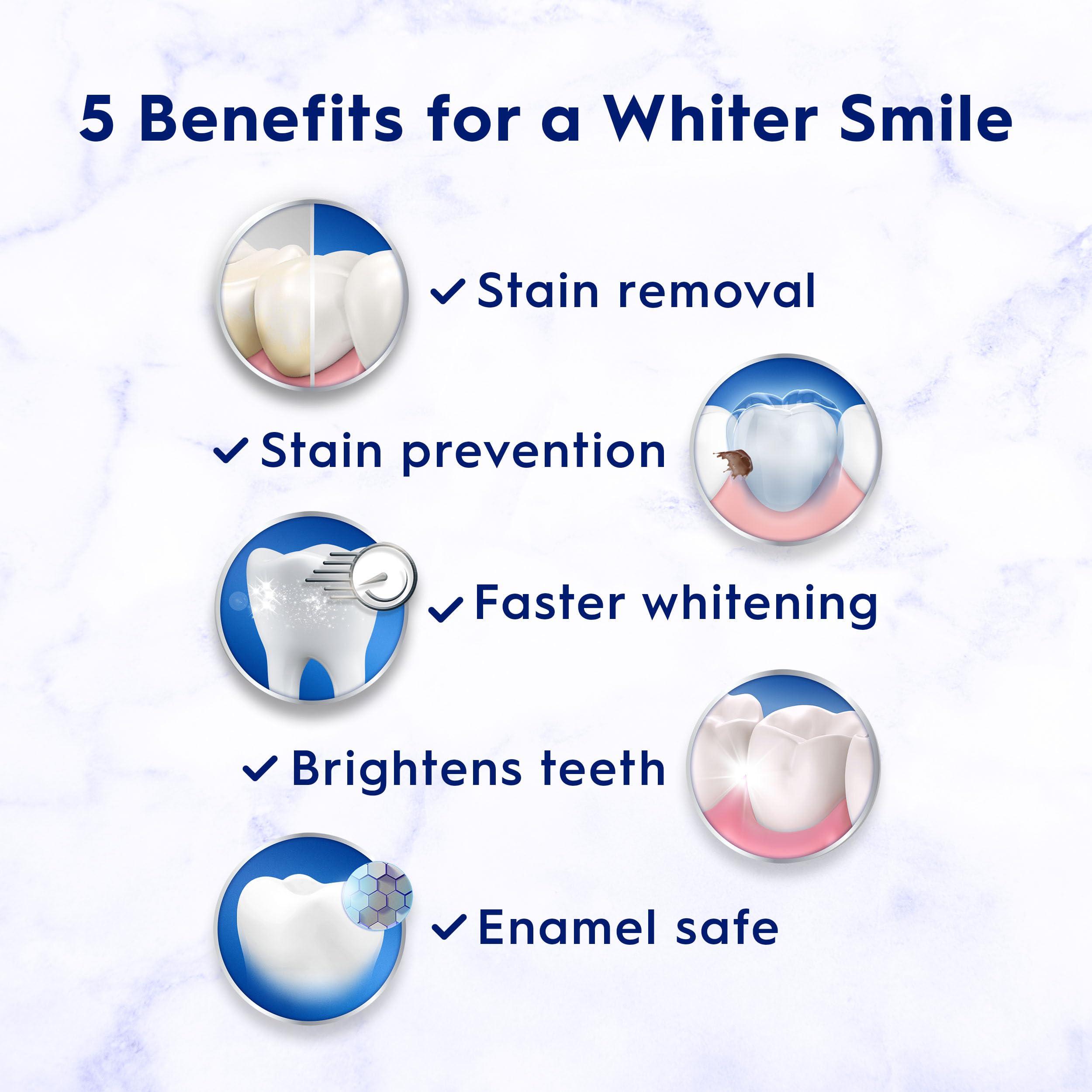 Crest 3D White Brilliance Vibrant Peppermint Teeth Whitening Toothpaste, 4.6 oz Pack of 3, Anticavity Fluoride Toothpaste, 100% More Surface Stain Removal, 24 Hour Active Stain Prevention