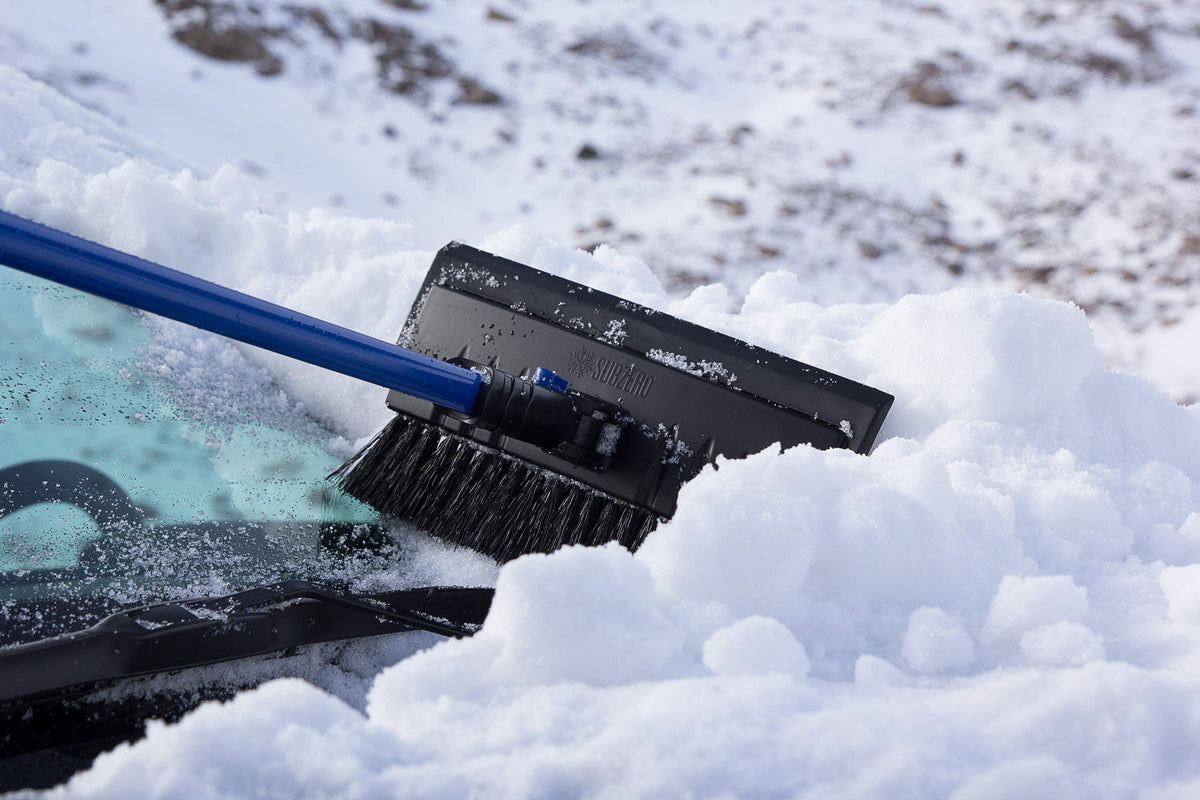 SubZero 14015 54" Avalanche Snowbroom for Truck, Car with Pivoting Brush Head and Squeegee