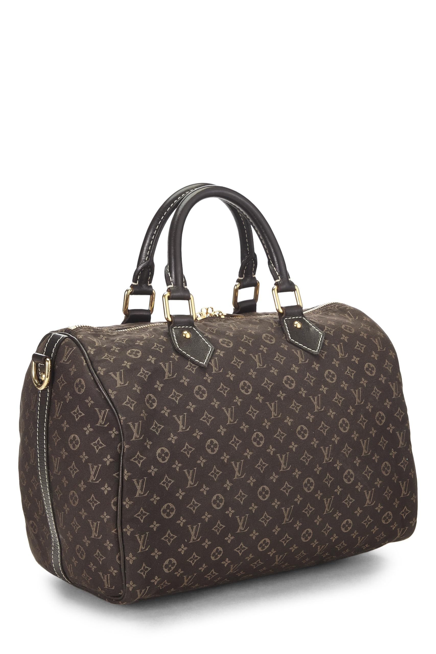 Louis Vuitton, Pre-Loved Brown Monogram Idylle Canvas Speedy Bandouliere 30, Brown