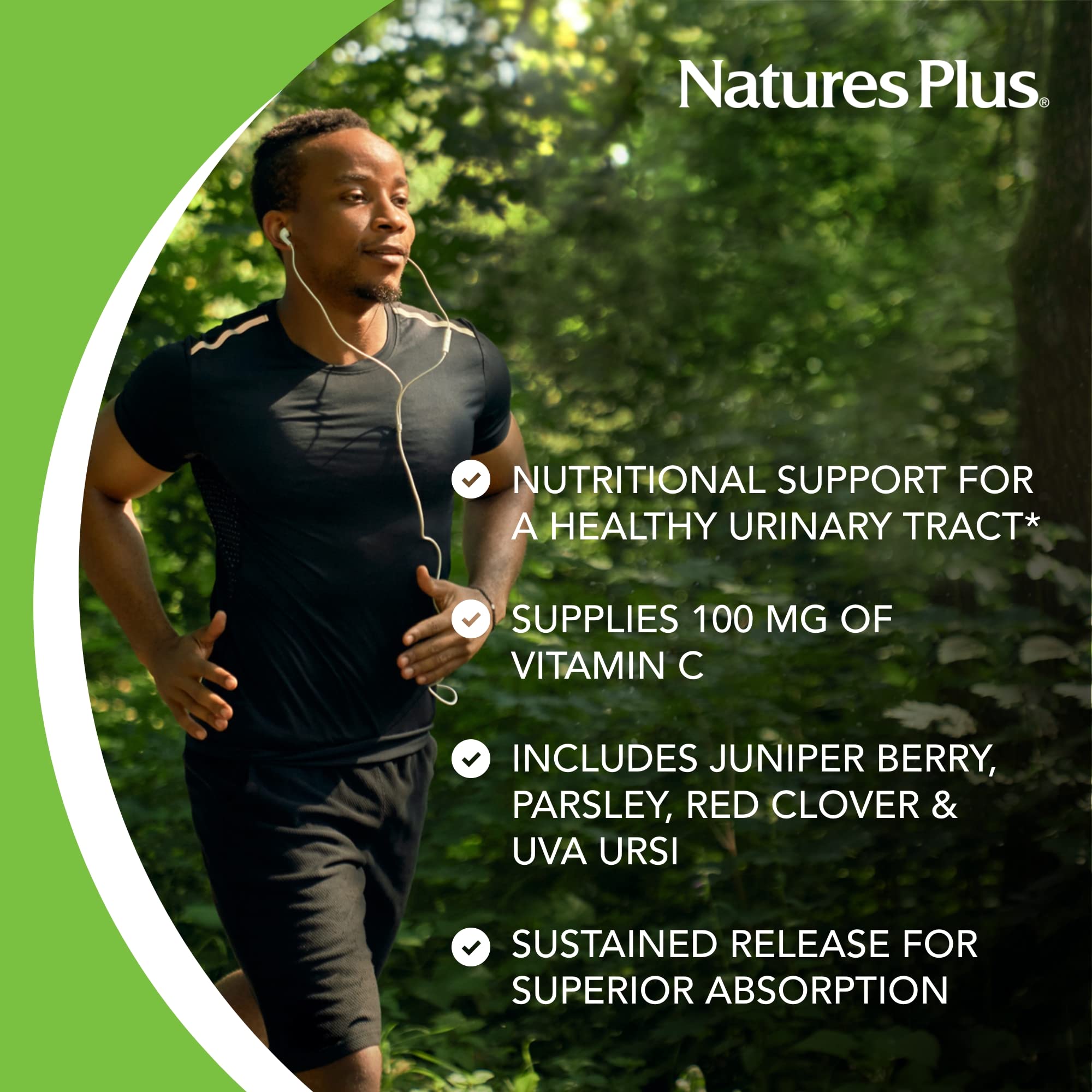 Natures Plus Ultra Cranberry 1000, Sustained Release - 1000 mg - Natural Cranberry with Vitamin C - Promotes Urinary Tract Health - 180 Vegetarian Tablets (90 Servings)