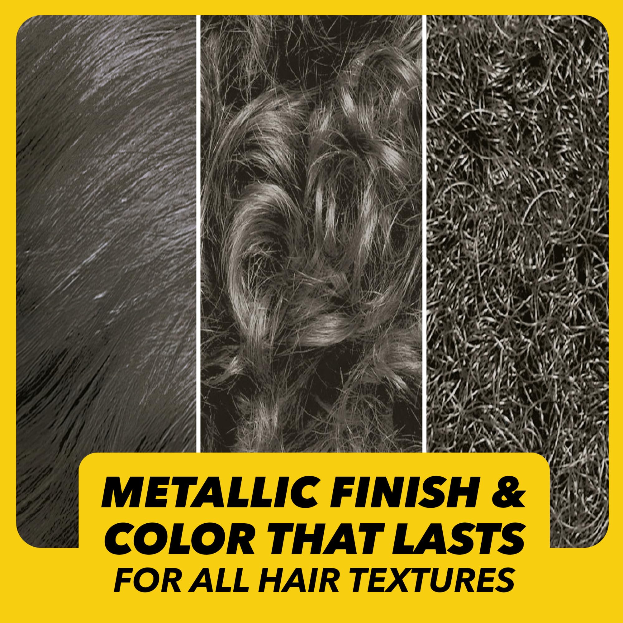 Got2b Metallics Permanent Hair Color, M72 Dusty Silver