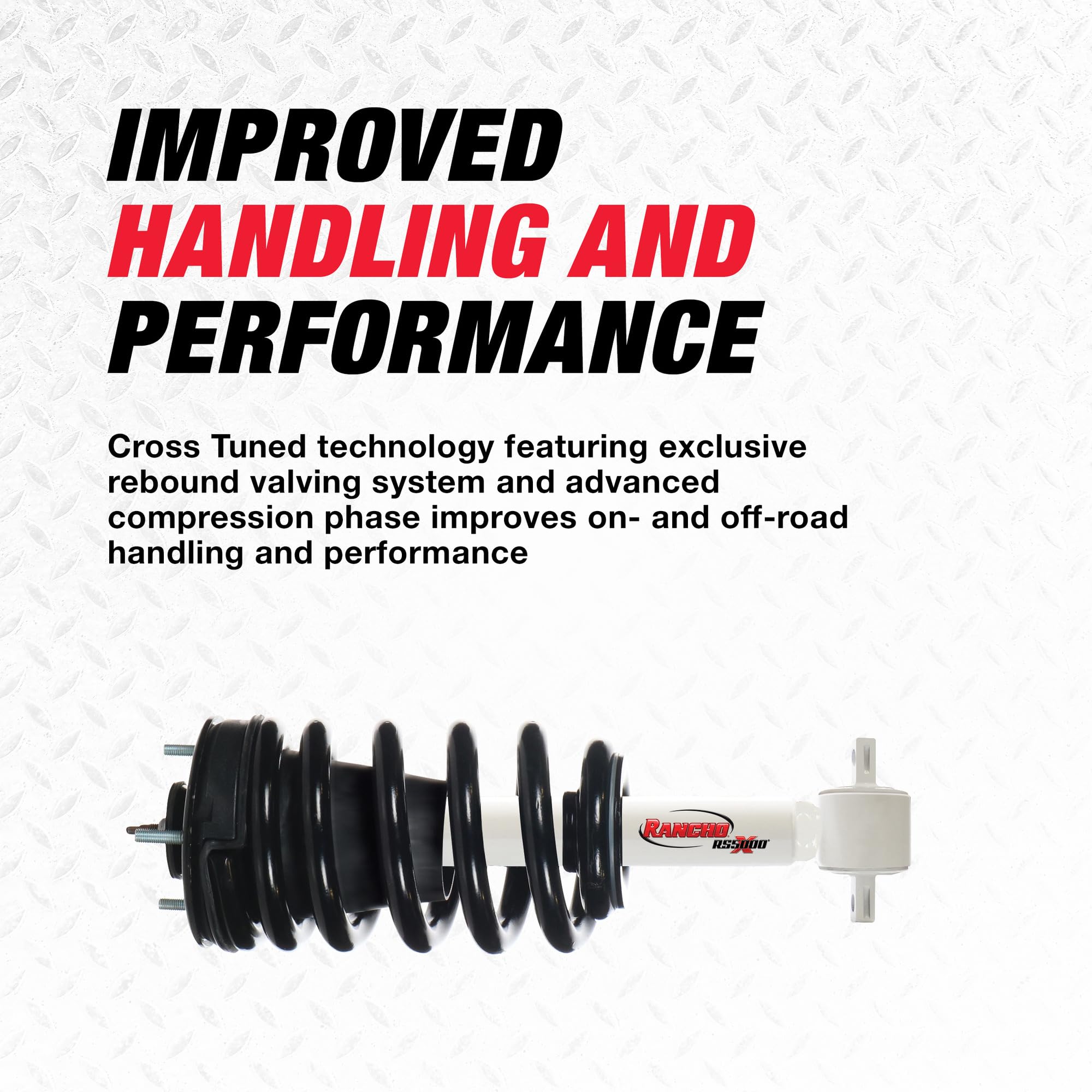 Rancho RS5000X Loaded RS551784 Suspension Strut and Coil Spring Assembly