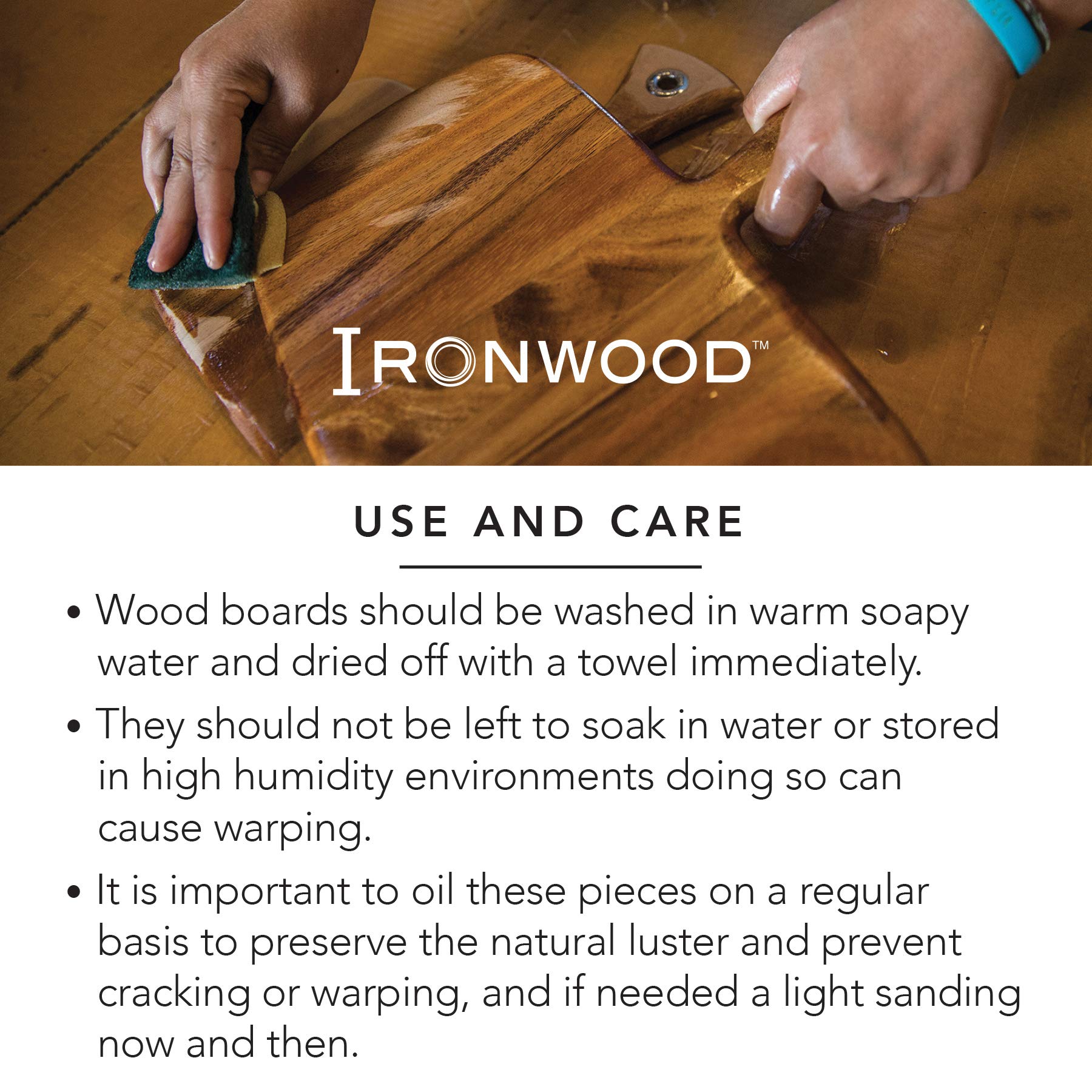 Ironwood Gourmet Napoli Pizza Peel, Acacia Wood 14 x 20 x 0.5 Inches