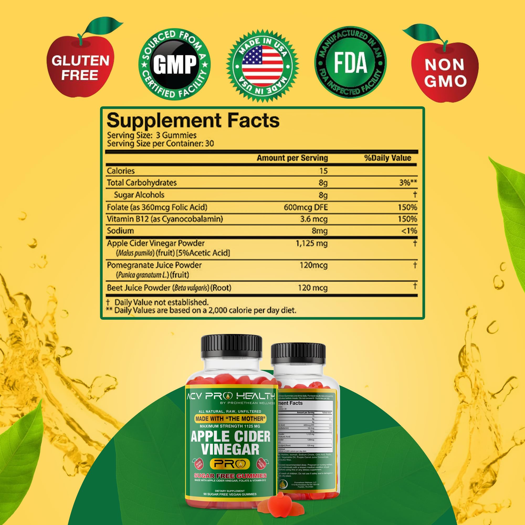 ACV with Sugar Makes No Sense! Apple Cider Vinegar Gummies Sugar Free Low Carb Advanced Keto Acv Gummies Keto Gummy Detox Cleanse Golo