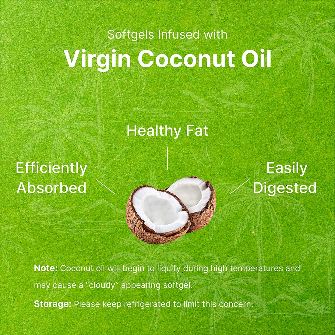 Vitamin K2 (MK-7) 200mcg, 240* Virgin Coconut Oil Softgels | Premium Menaquinone-7 Form