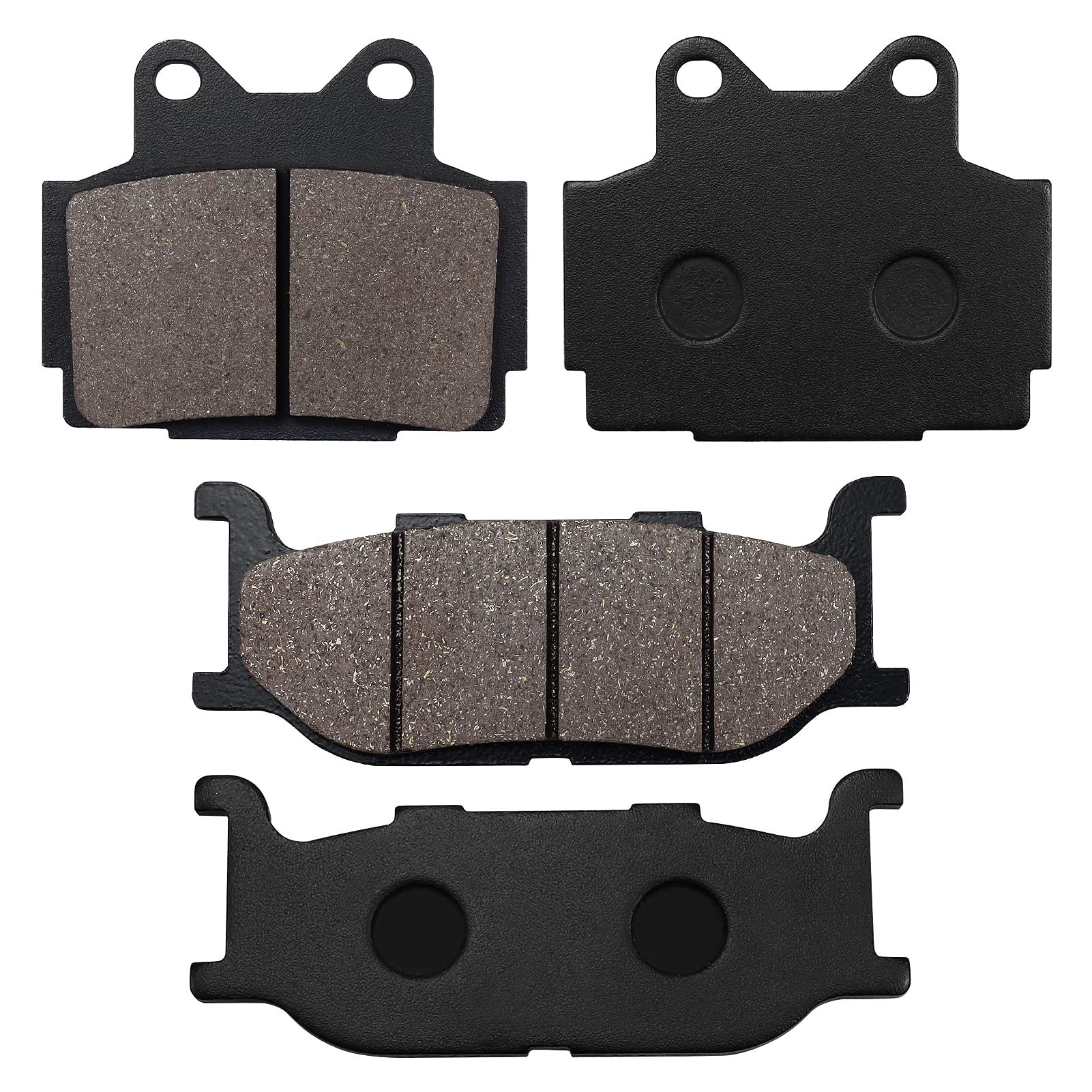 Cyleto Front & Rear Brake Pads for YAMAHA XJ600 XJ600S DIVERSION SECA II 1991 1992 1993 1994 1995 1996 1997 / XJ600N 1995 1996 1997