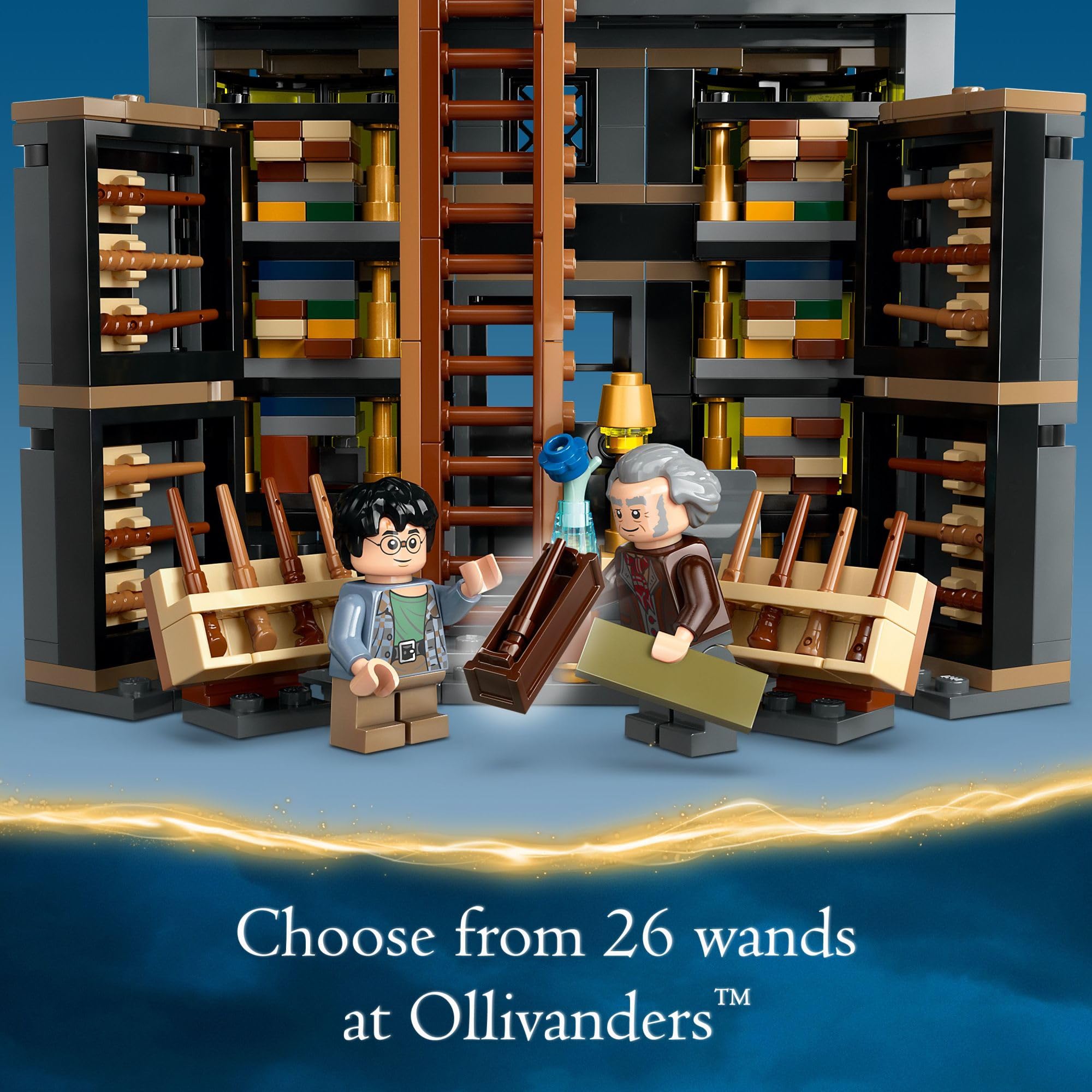 LEGO Harry Potter Ollivanders & Madam Malkin's Robes Building Toy - Harry Potter Toys for Kids, Boys & Girls, Age 8+ - Gifts for Christmas - 76439