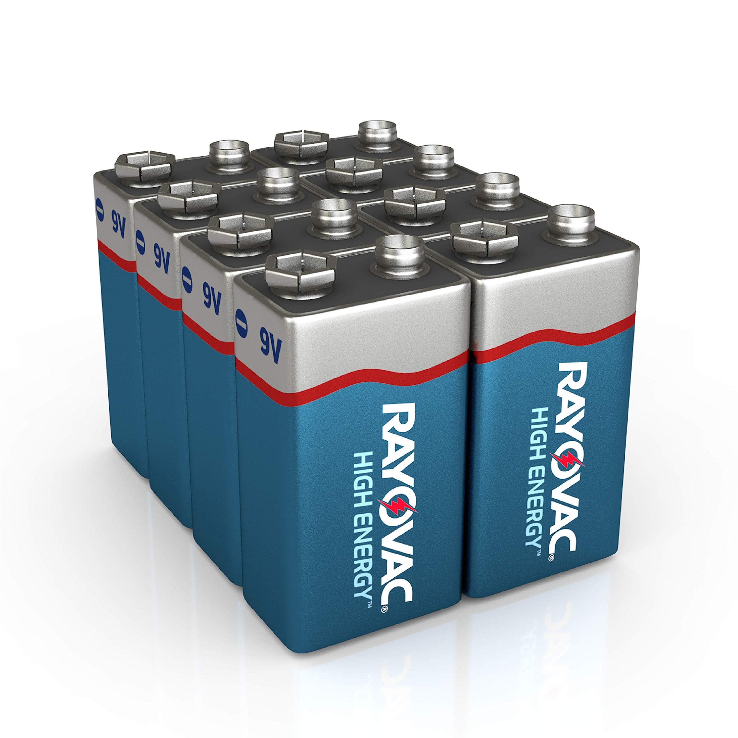 Rayovac 9V Batteries, Alkaline 9V Battery (8 Count)