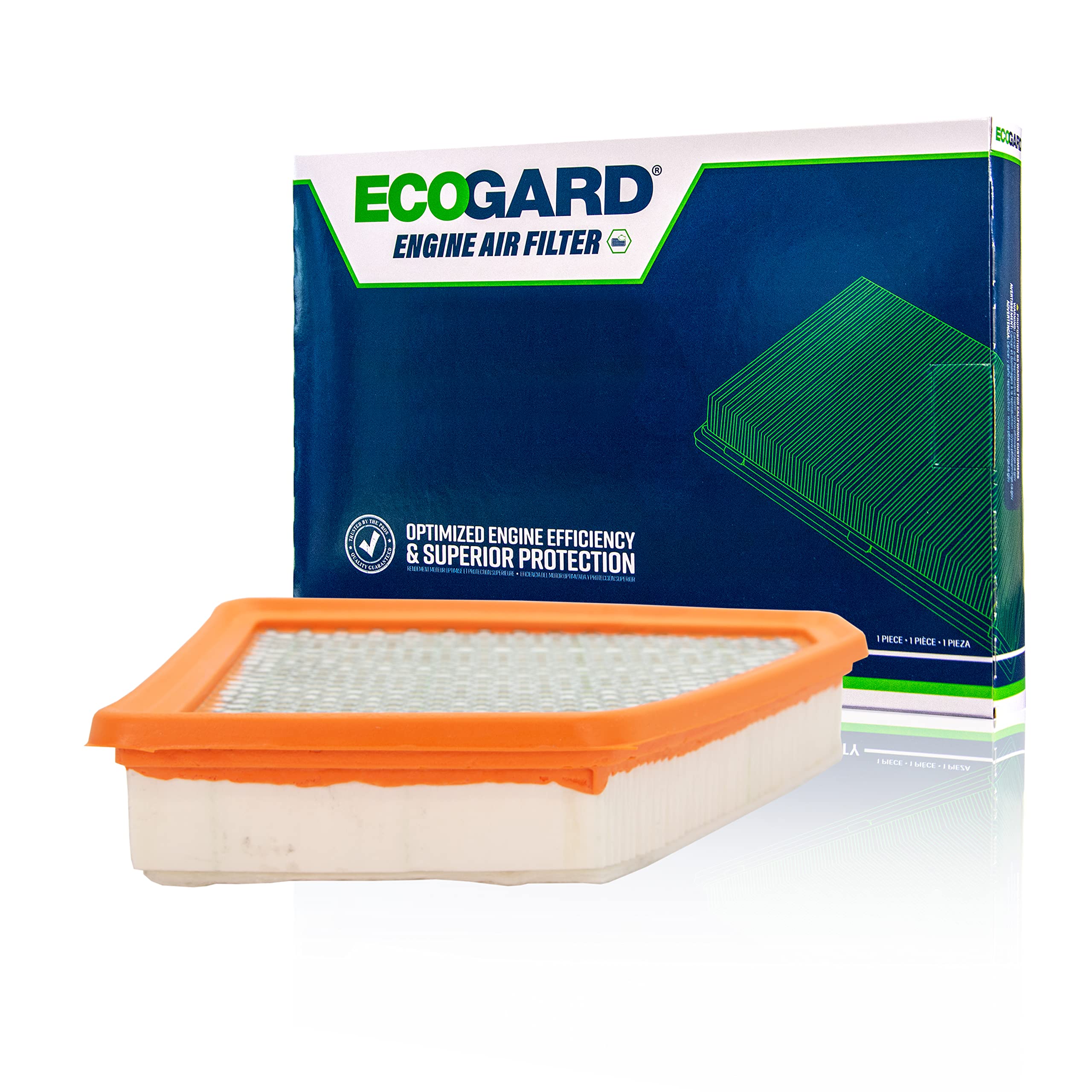ECOGARD XA6131 Premium Engine Air Filter Fits Chevrolet Equinox 2.4L 2010-2017, Equinox 3.6L 2013-2017, Equinox 3.0L 2010-2012 | GMC Terrain 2.4L 2010-2017, Terrain 3.6L 2013-2017