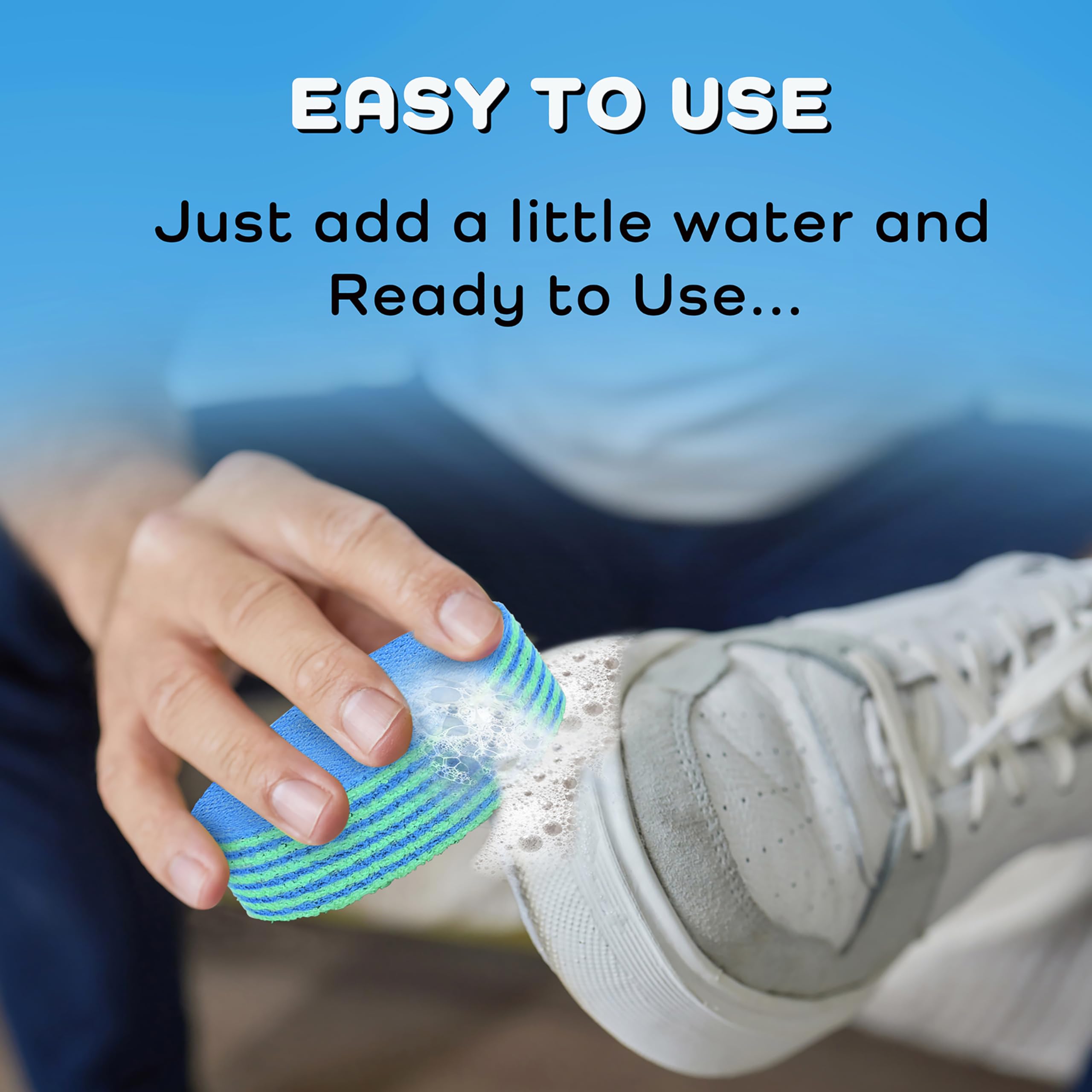 Instant Shoe Cleaner- Sneaker Sole Cleaner Stain Remover- Shoe Eraser (1 Pack)