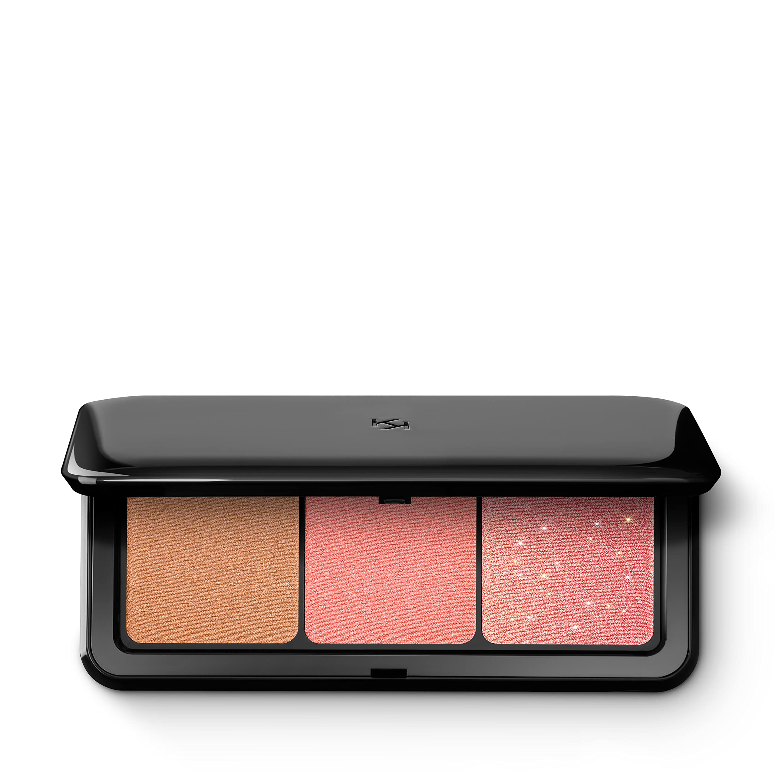 KIKO Milano Multi Finish Trio Blush & Bronzer Palette 01 | Face Palette With 1 Bronzer And 2 Blushes In Matte And Metallic Finishes