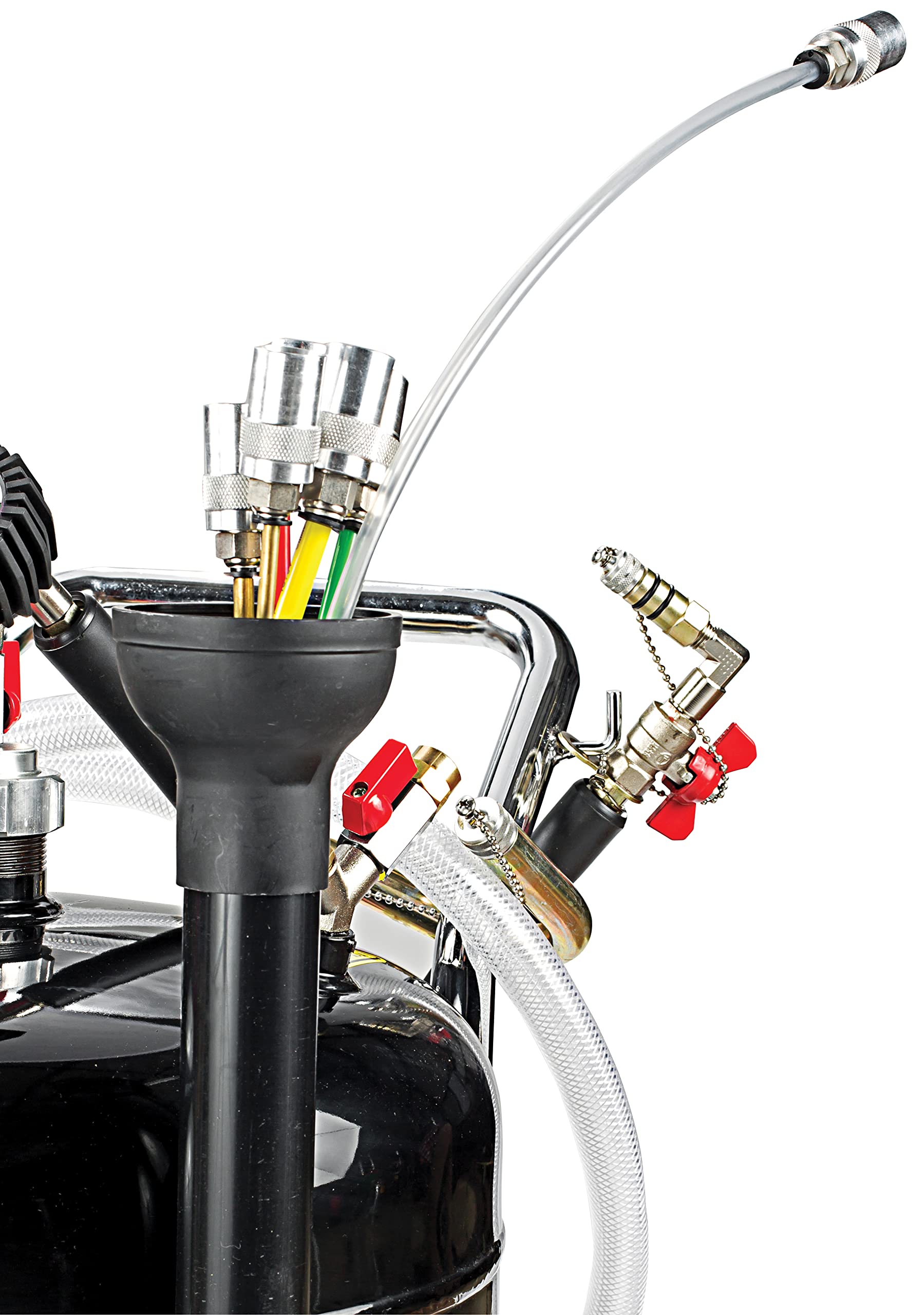 JohnDow JDI-20EV-B Steel 20-Gallon Fluid Evacuator W/Bowl