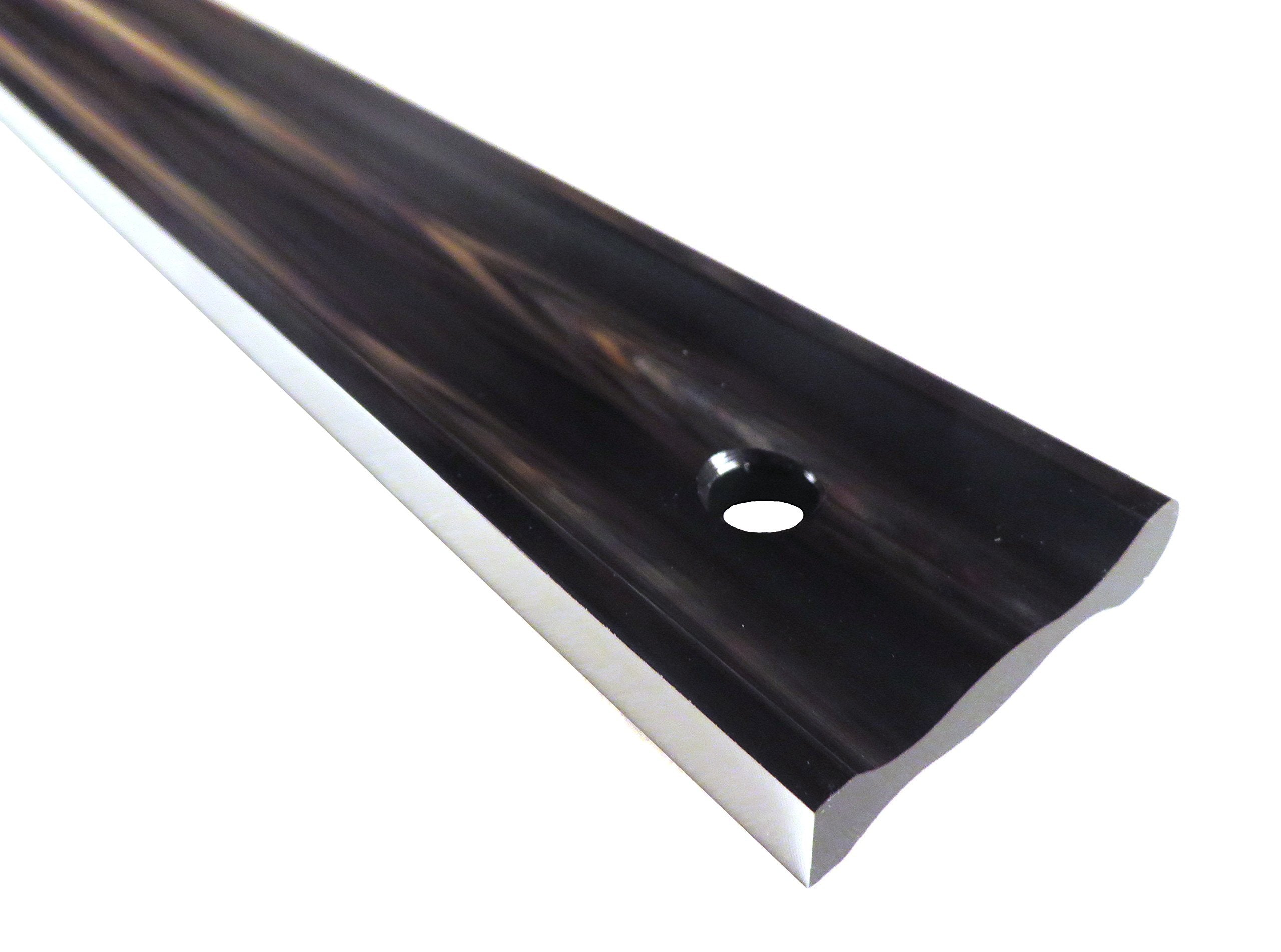 24 Inch Anodized Aluminum Straight Edge Guaranteed Straight to Within .001 Inches Over Full 24 Inches Length SE24