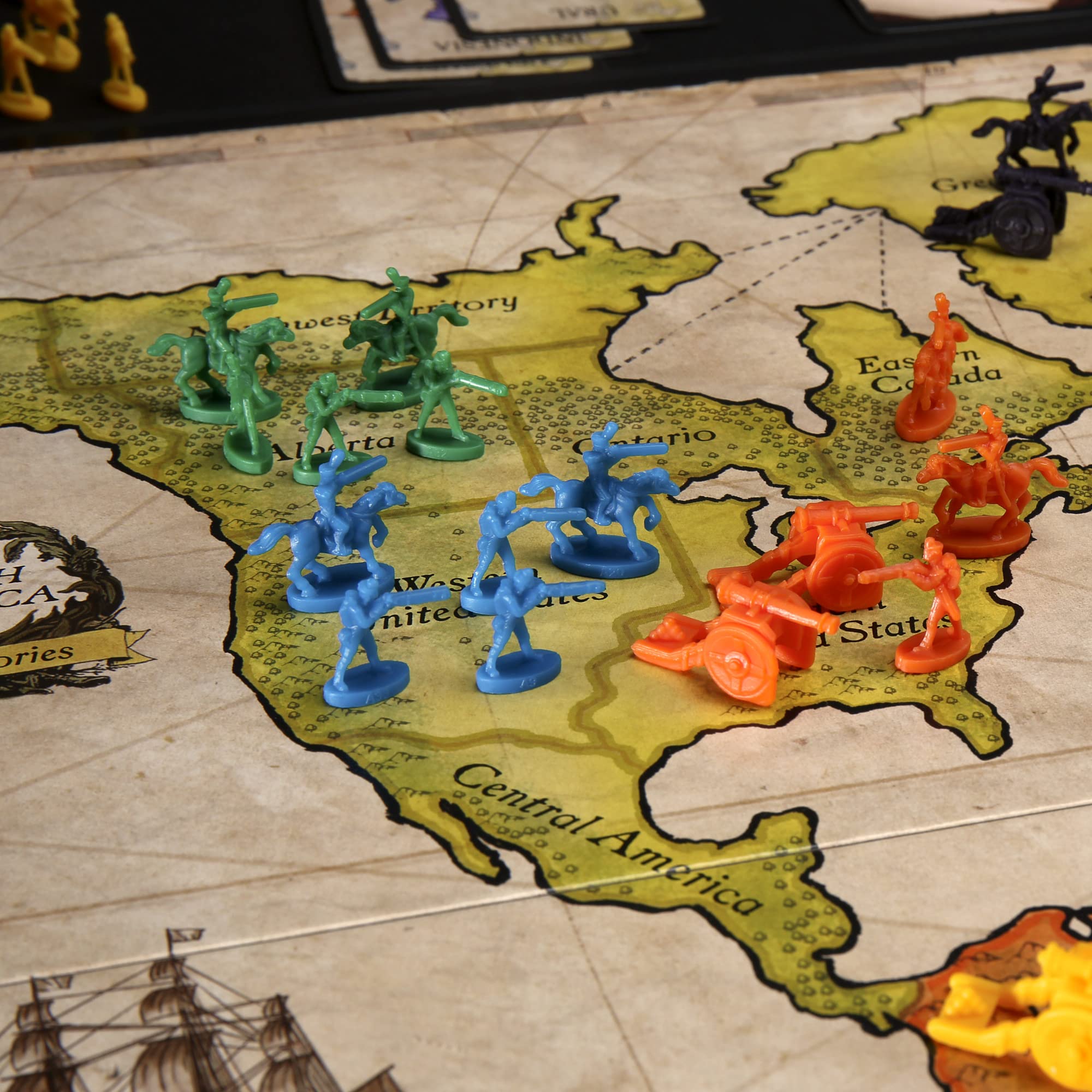 Risk Board Game, Strategy Games for 2-5 Players, Strategy Board Games for Teens, Adults, and Family, War Games, Ages 10 and Up