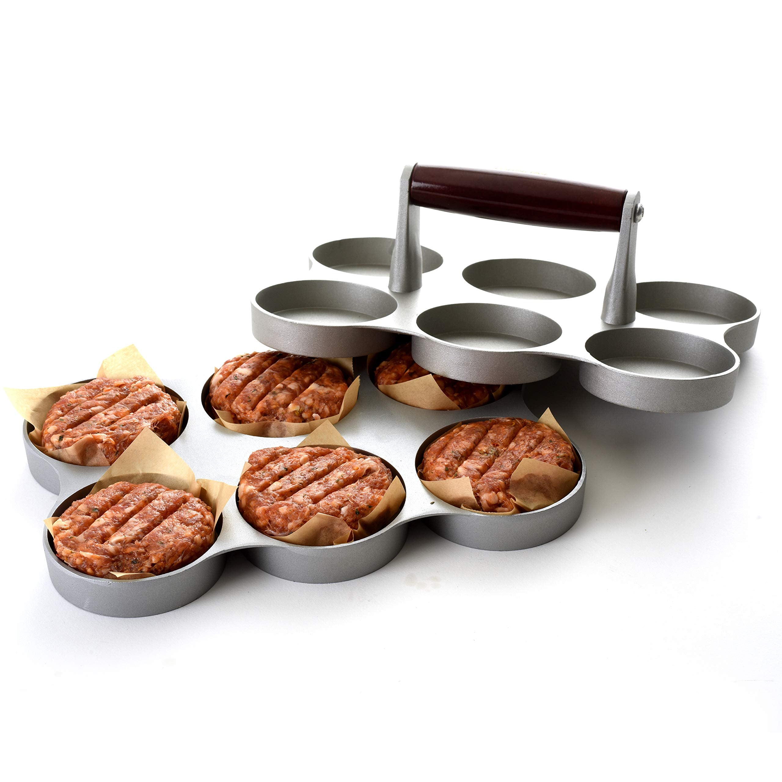 Norpro Mini Burger Press, 1 EA, gray