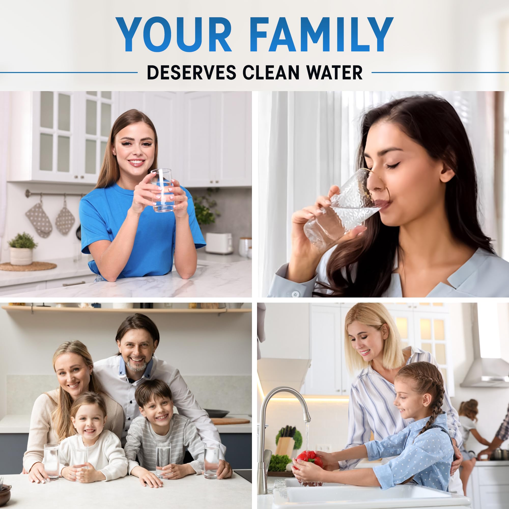 CFS COMPLETE FILTRATION SERVICES EST.2006 Compatible Fit Frescapure 4000 4500 5000 6000 Water Filter Replacement