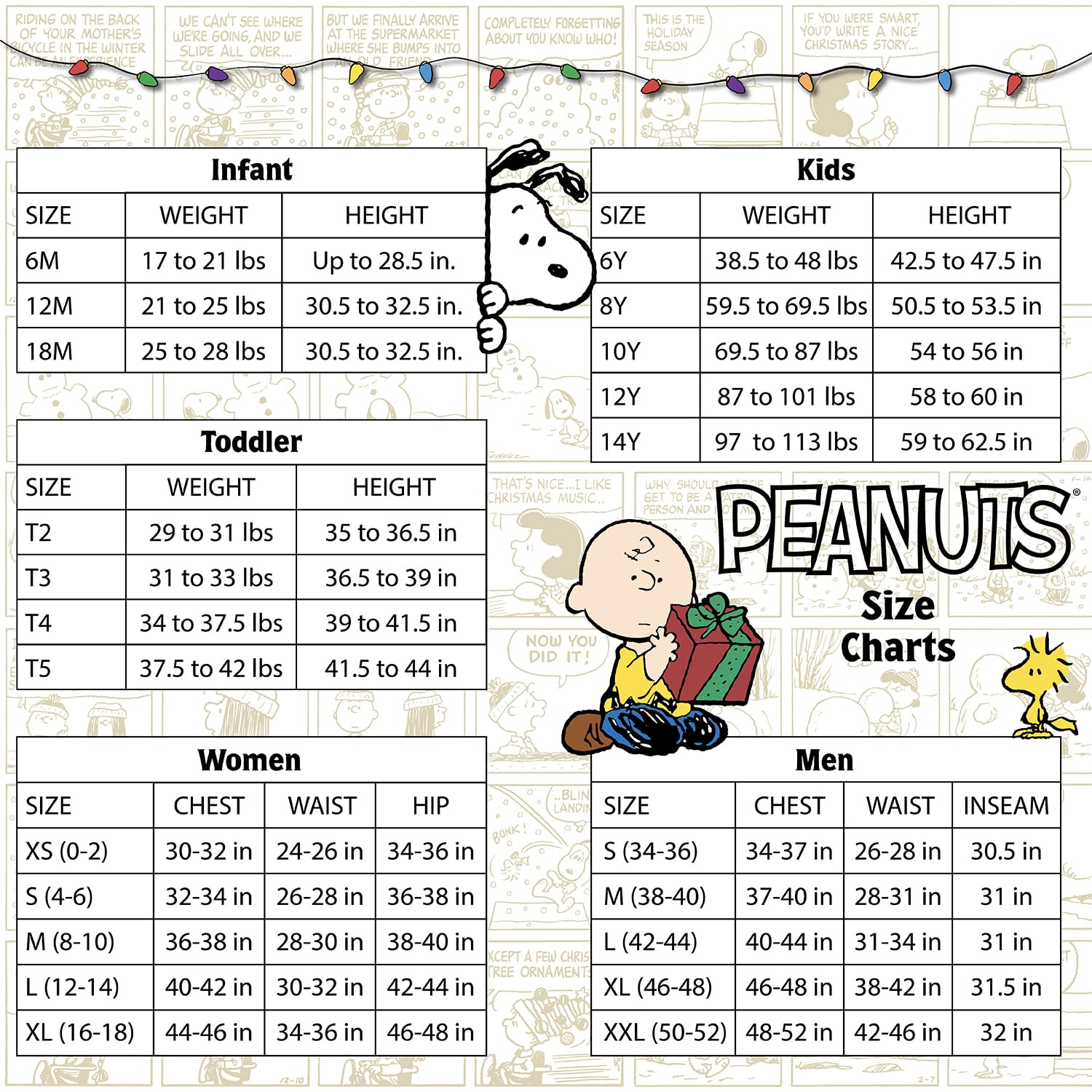 PEANUTS Snoopy Family Matching Pajamas Holiday Festive Nightwear Sleepwear 2-Piece Sets for Christmas with Woodstock Charlie Brown Linus for Men Women Kids Baby (Red Plaid, 3T)