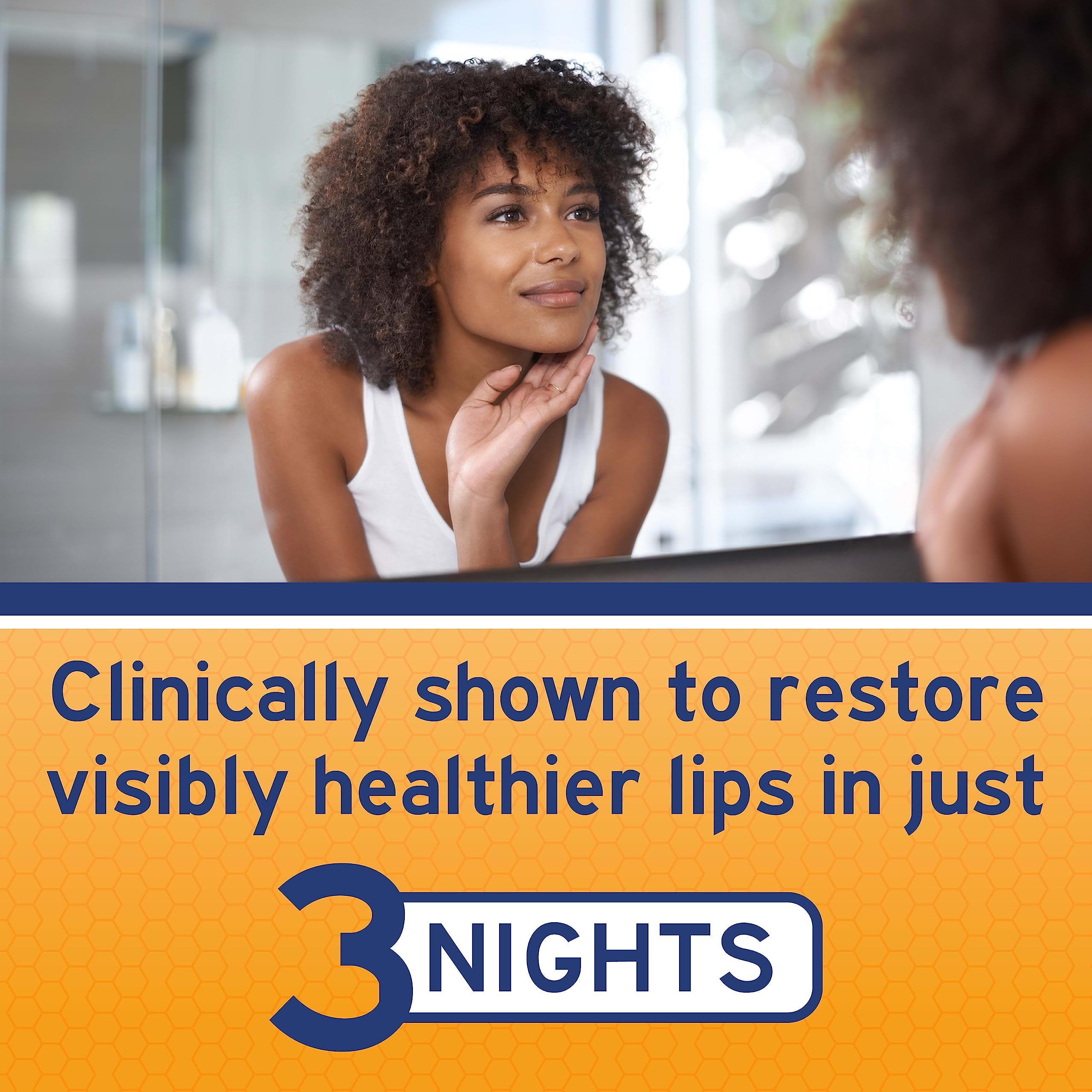 Neosporin Lip Health Overnight Renewal Therapy, 0.27 Oz, Pack of 2