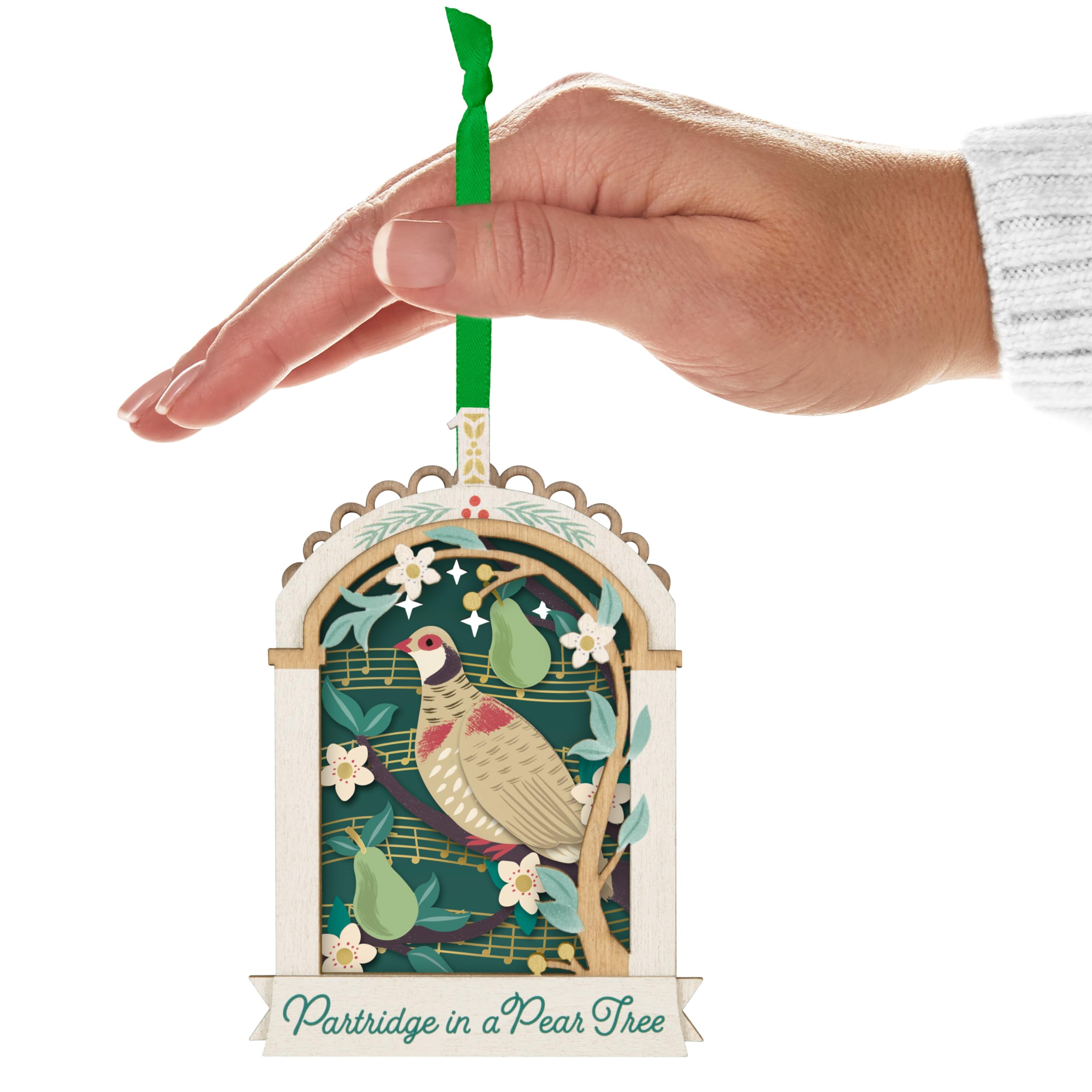 Hallmark Keepsake Christmas Ornament 2024, Twelve Days of Christmas Papercraft, Gifts for Christmas Lovers