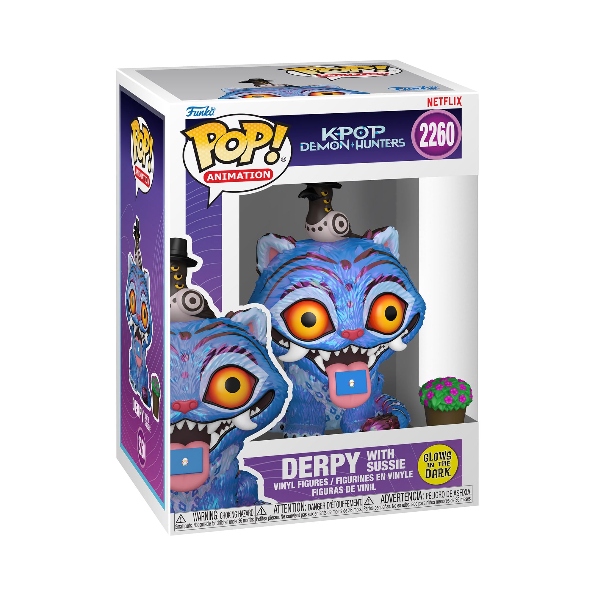 Funko Pop! Animation: Kpop Demon Hunters - Derpy with Sussie - Collectable Vinyl Figure - Gift Idea - Official Merchandise - Toys for Kids & Adults - TV Fans
