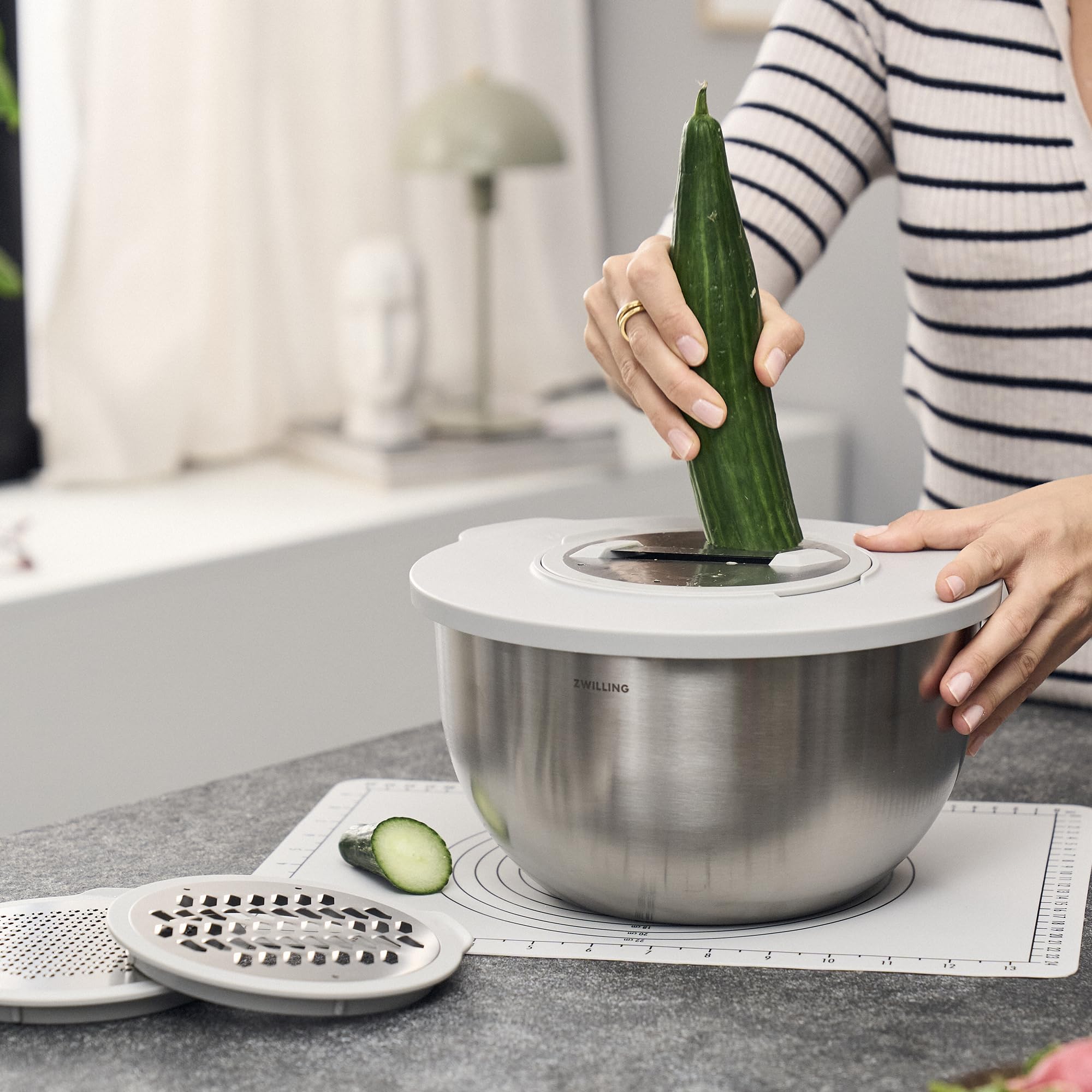 ZWILLING Fresh & Save BOWLS 3-pc Stainless Steel Vacuum Bowl Set