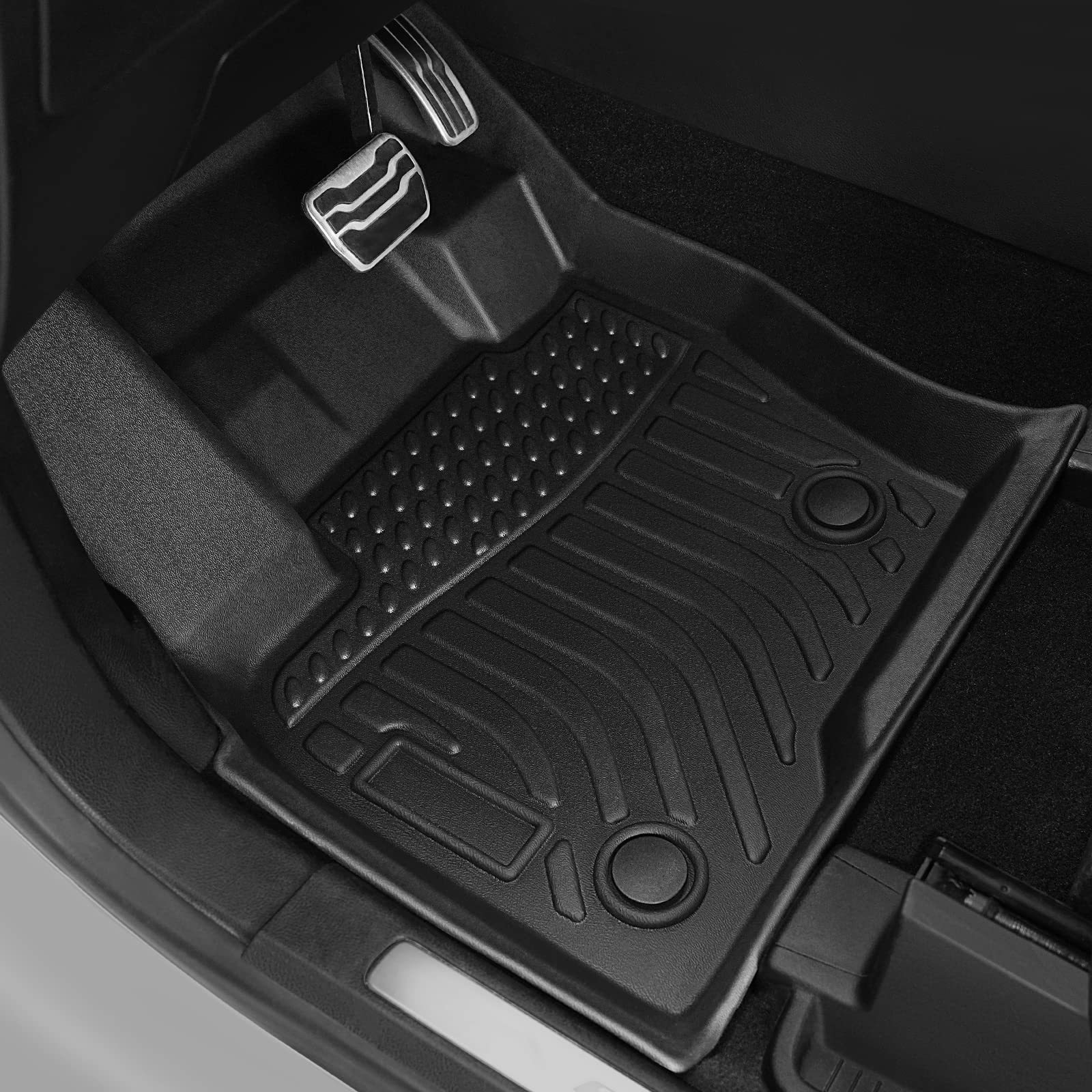 for Ford Edge Floor Mats Trunk Mat 2024 2023 2022 2021 2020 2019 2018 2017 2016 2015, for Ford Edge ST Floor Mats 2024 2015-2023, Custom Fit All-Weather Mats for Edge Accessories 2015-2024