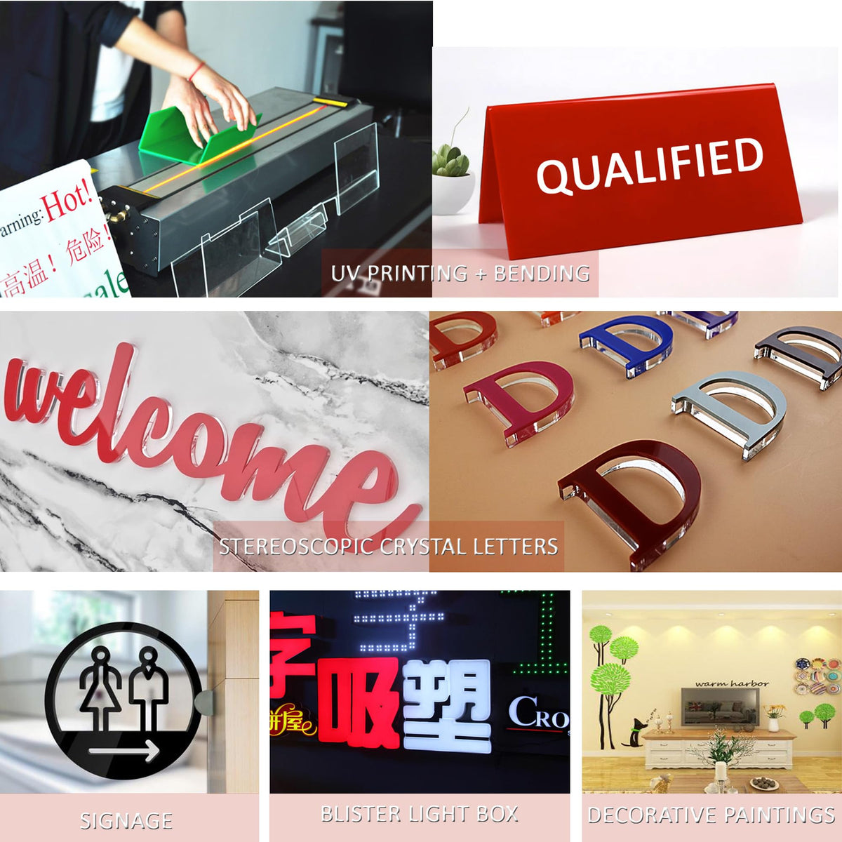 XLNT TECH 20 Pieces & 10 Colors Cast Acrylic Sheets 12" x 20" x 0.118" Opaque (no-Transparent) Plastic Sheet for Crafts, Signs, DIY Projects.