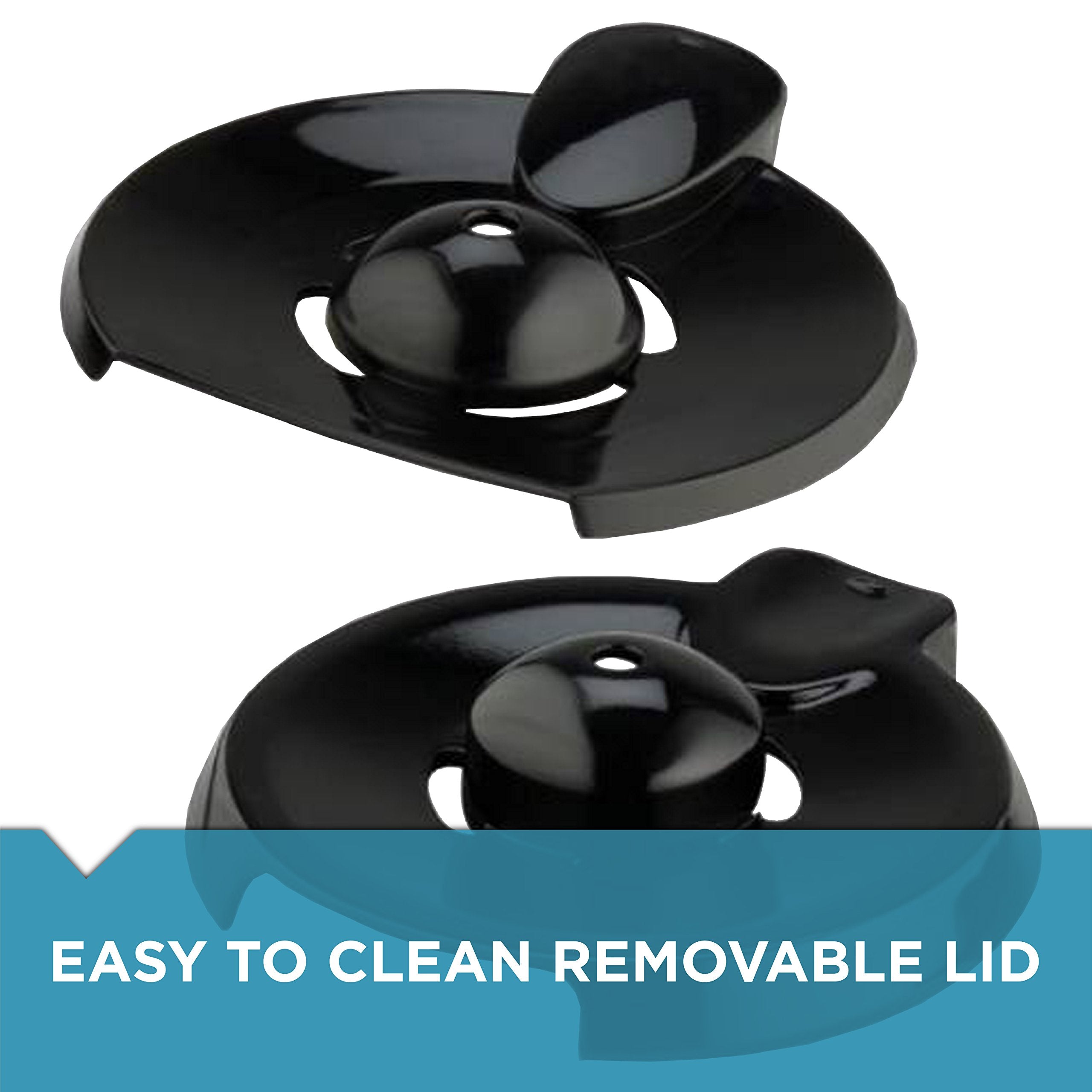 BLACK+DECKER 12-Cup Replacement Carafe, GC3100B, Duralife Glass, Dishwasher-Safe, 2 Extra Lids