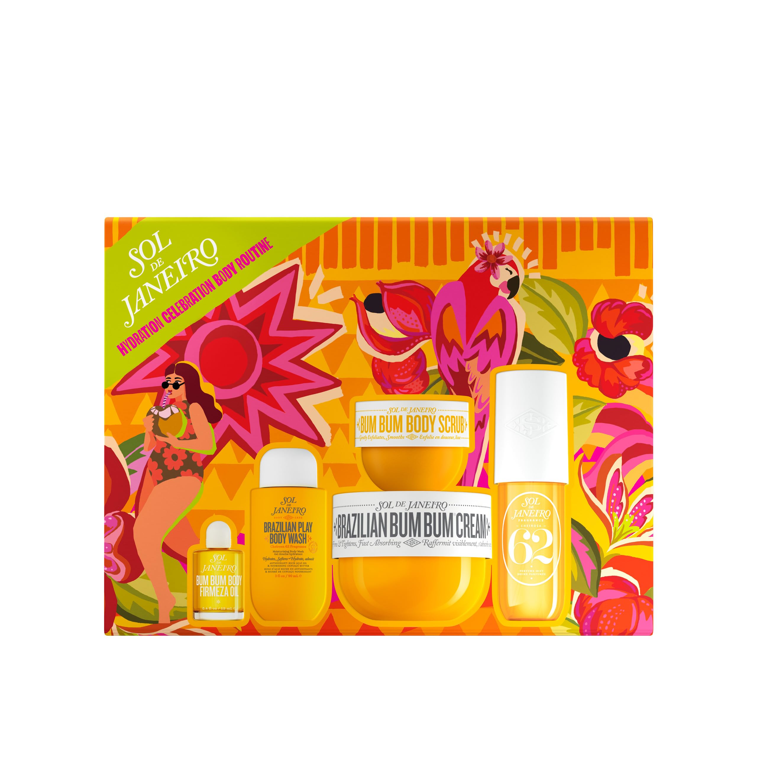 SOL DE JANEIRO Hydration Celebration Body Routine Gift Set