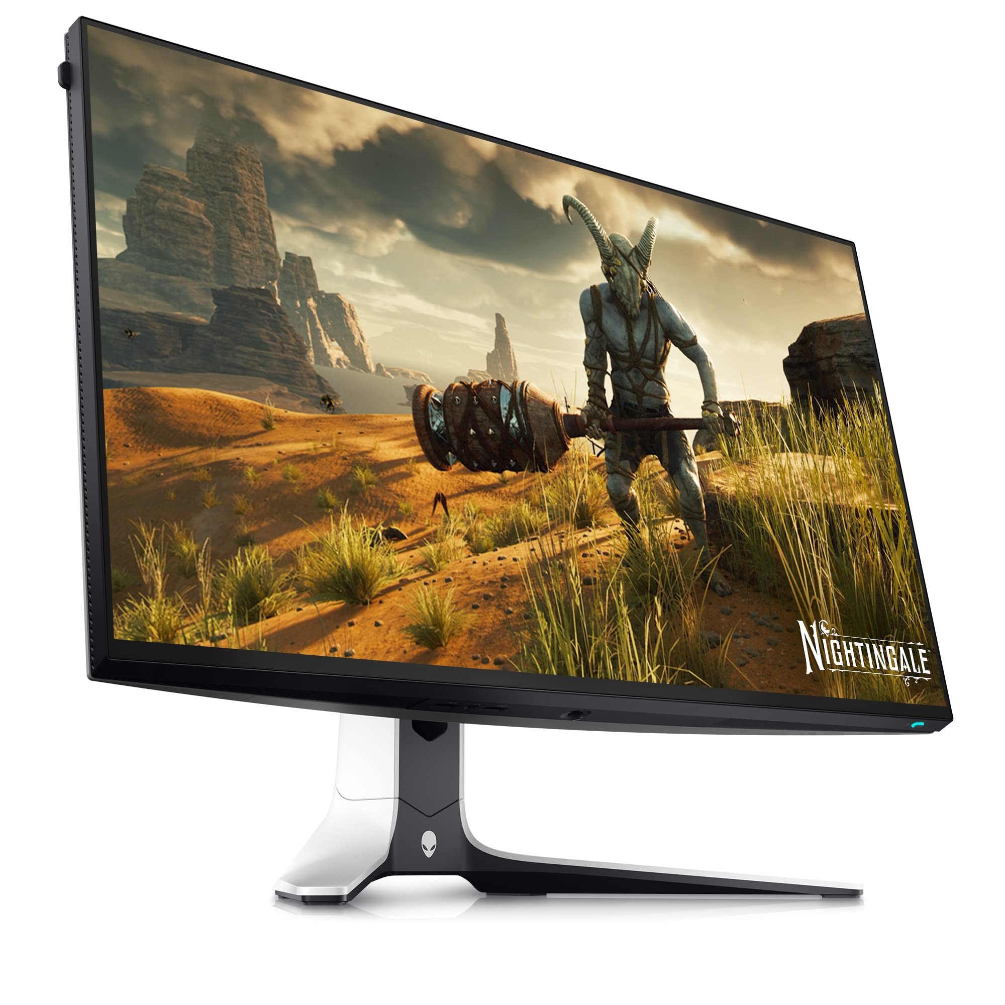 Alienware AW2723DF Gaming Monitor - 27-inch (2560 x 1440) 240Hz Display (DP 1.4), 1ms Response Time, NVIDIA G-Sync, Preset OSD Modes, Height/Tilt/Swivel/Pivot Adjustability - Lunar Light