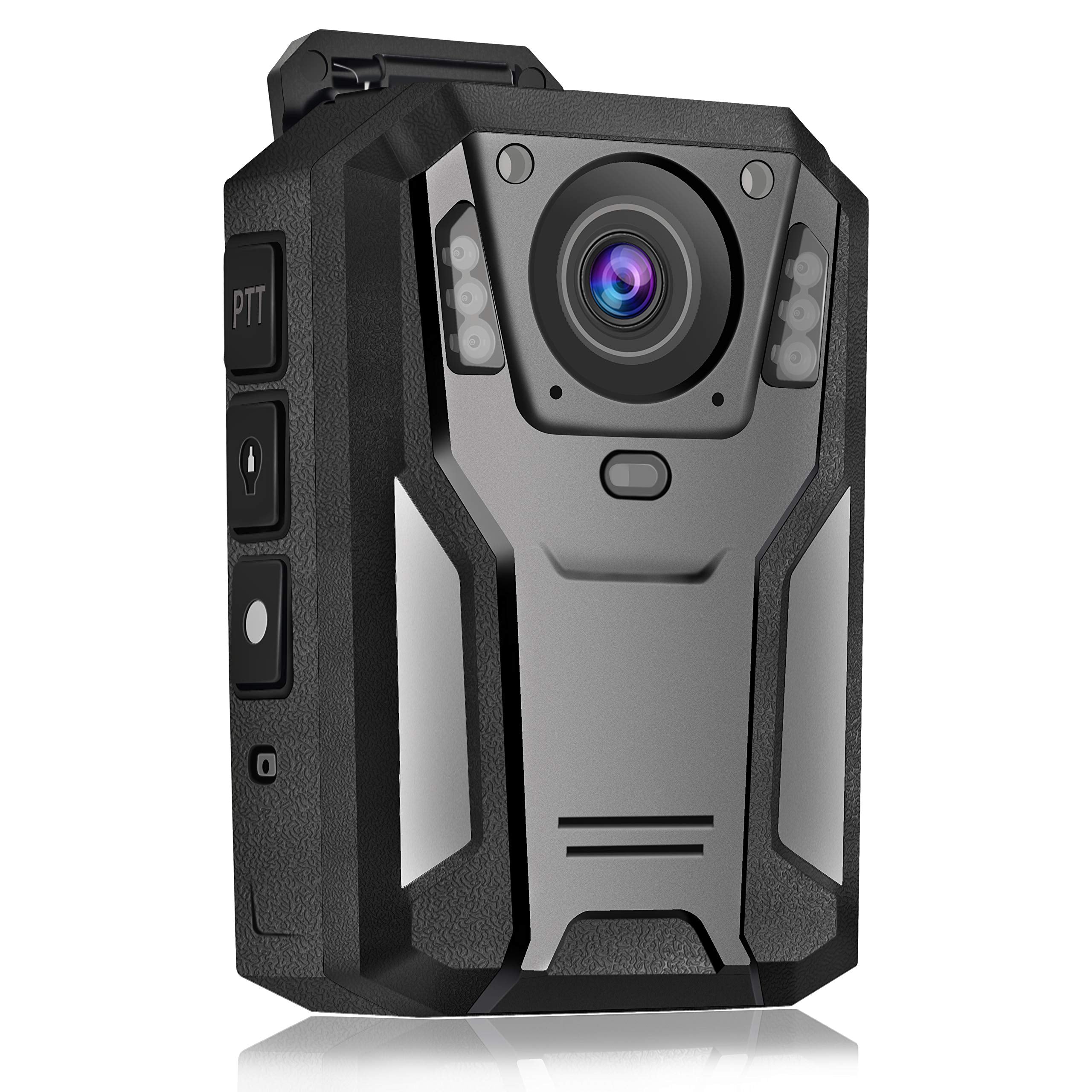 Aolbea 1440P QHD Police Body Camera Built-in 64GB Record Video Audio Picture 2.0” LCD Infrared Night Vision,3300 mAh Battery Waterproof Shockproof Lightweight Data-encrypt for Law Enforcement Record