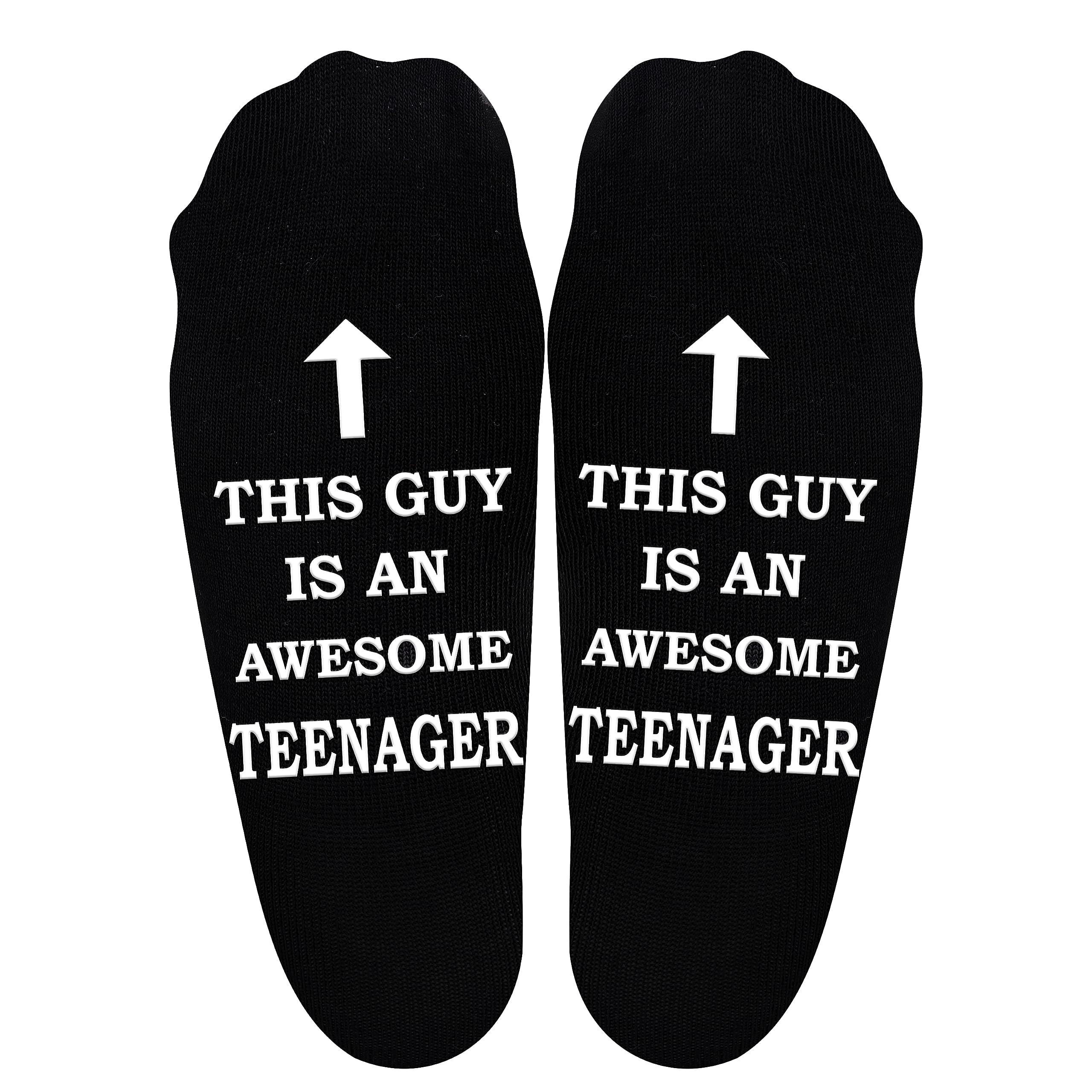 Moyel Teen Boy Gifts Cool Chirstmas Birthday Gifts for Teen Boys Teenage Boy Gifts 13-15 16-18 14-16 Teen Boys Gift Ideas for 12 13 14 15 16 17 Year Old Boys Funny Fun Crew Socks for Boys