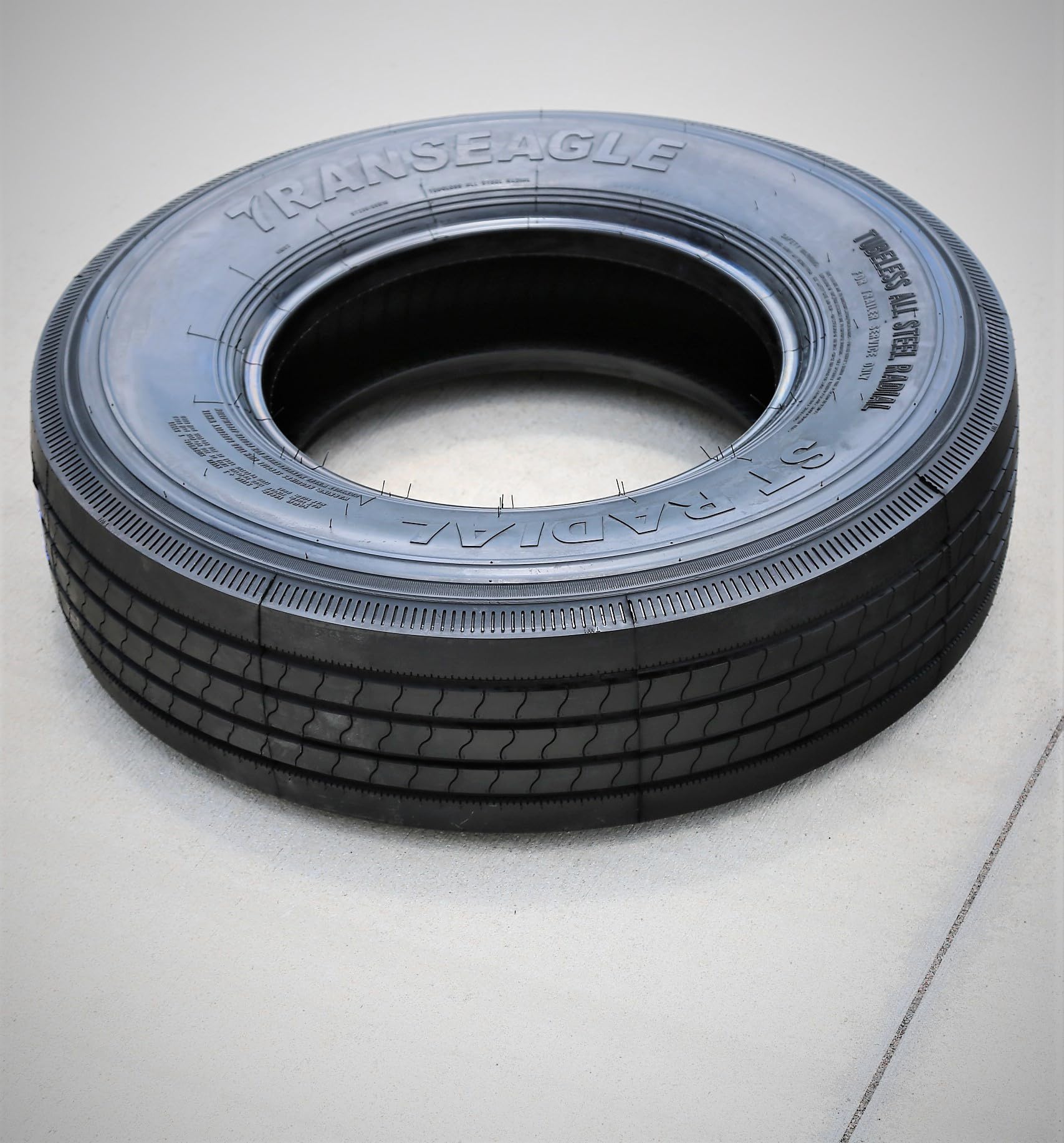 Set of 6 (SIX) Transeagle ST Radial All Steel Heavy Duty Premium Trailer Radial Tires-ST235/85R16 235/85/16 235/85-16 132/127M Load Range G LRG 14-Ply BSW Black Side Wall