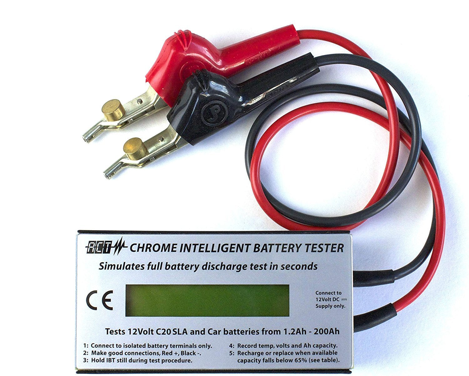CHROME IBT 12V SLA Intelligent Battery Tester by ACT Meters by ACT Meters