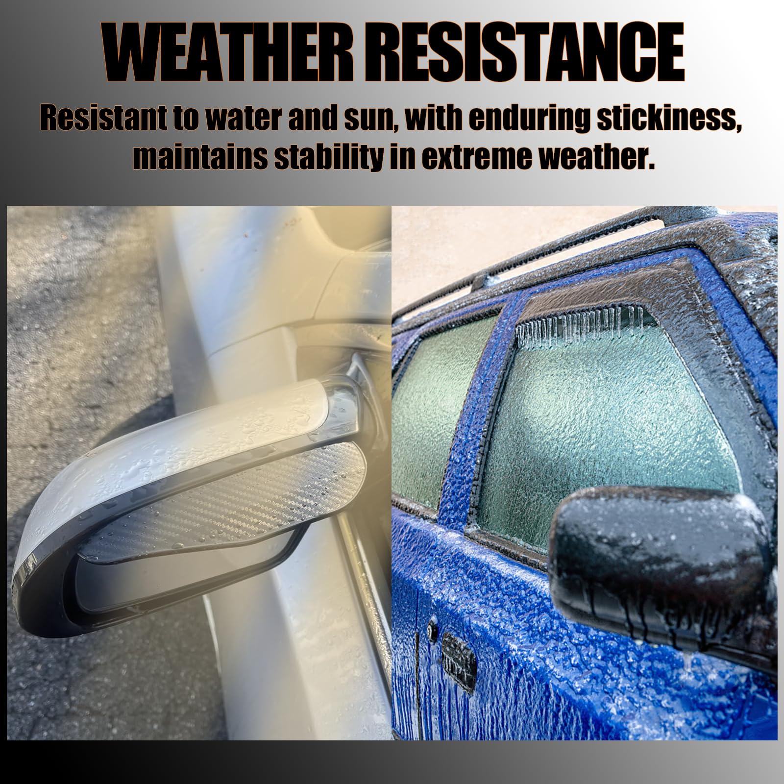 PHIXBEAR 0.2in Double Sided Tape Made of 3M, Double Sided Tape Heavy Duty, Thickening, No Damage, Textured Surfaces Friendly, for LED Strips, Car Decoration, Rain Visor, Spoiler, Walls, and Posters