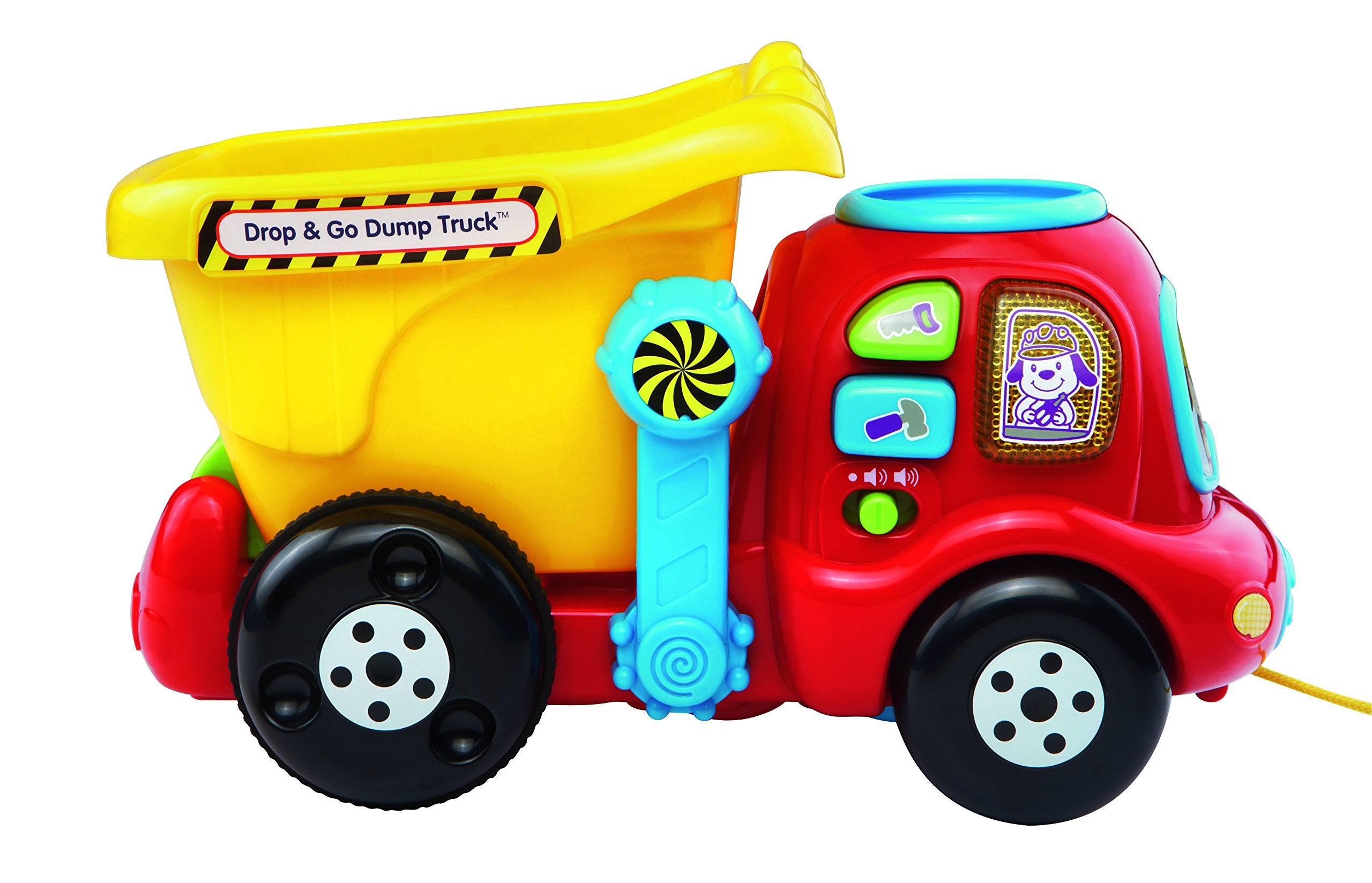 VTech Drop and Go Dump Truck, Yellow