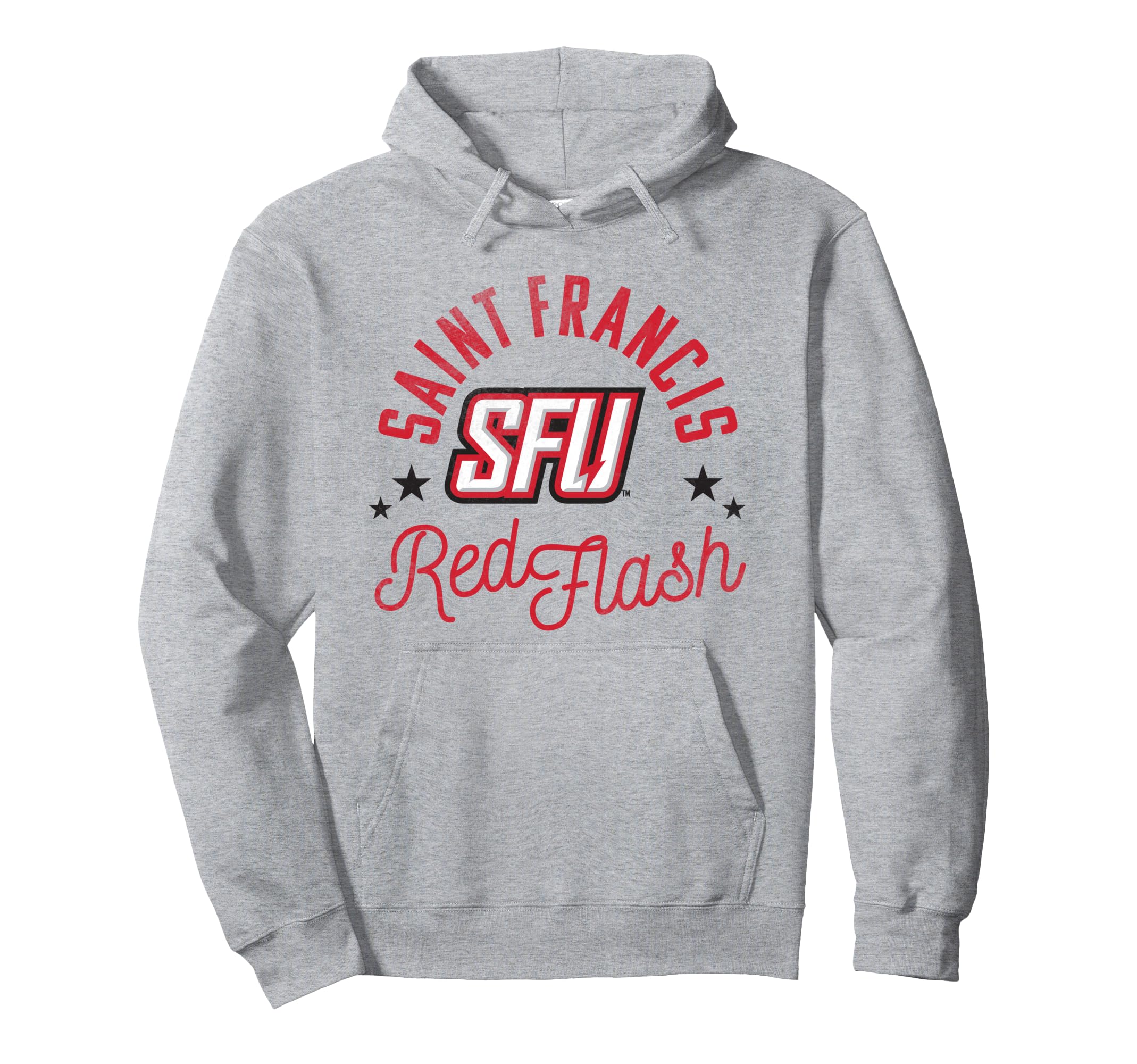 Saint Francis University SFU Red Flash Logo Pullover Hoodie